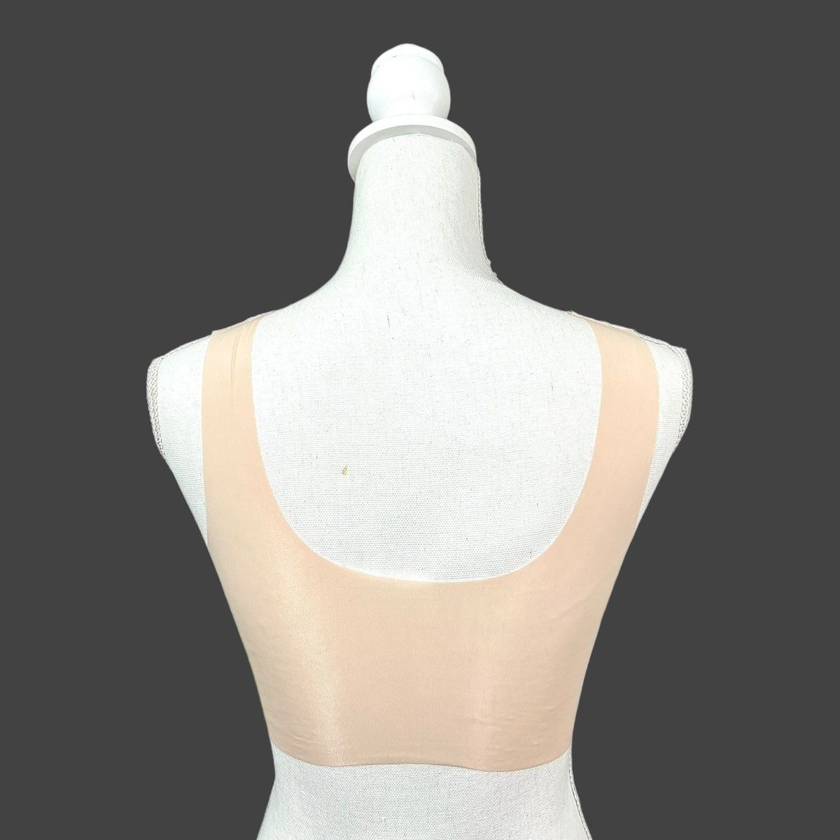 Other Mesh Gathered Seamless Women’s Beige Bra Sz S Size ONE SIZE - 5 Thumbnail