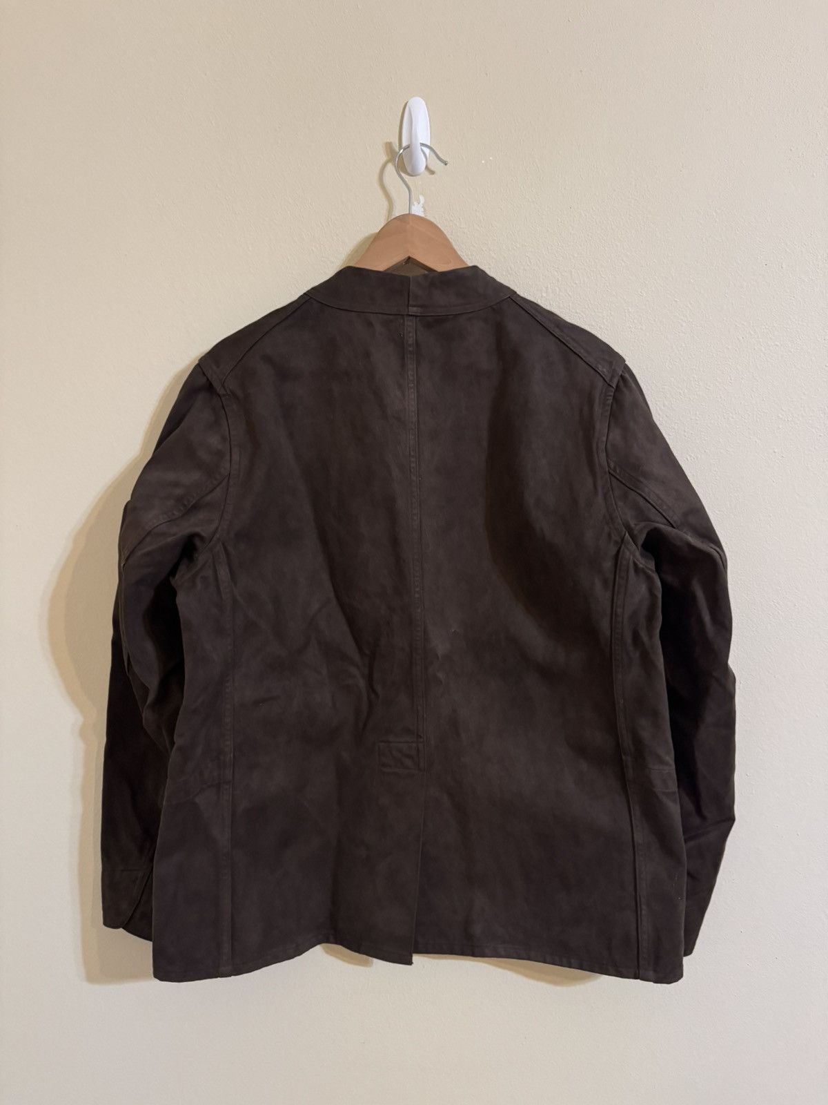 Taiga Takahashi Taiga Takahashi Railroad Jacket Mud Dyed Brown Size 38 Size US M / EU 48-50 / 2 - 7 Thumbnail