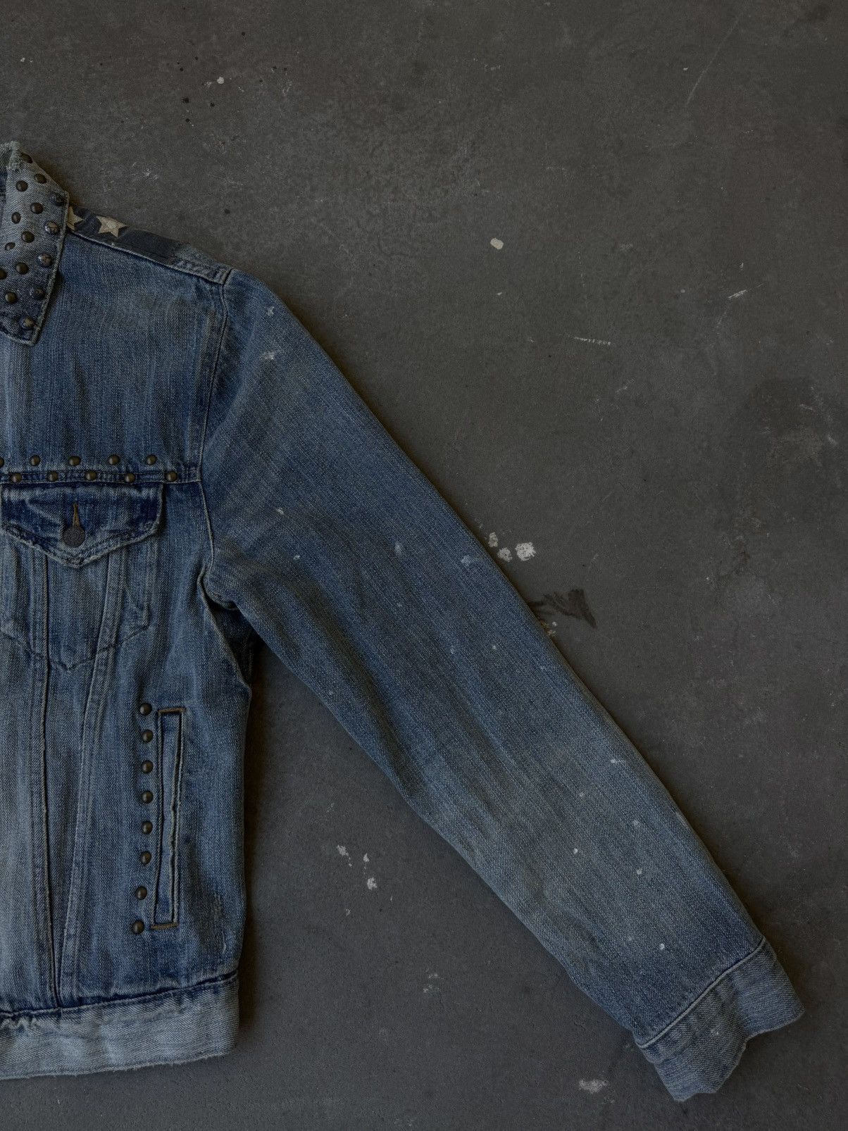 Denim & Supply Ralph Lauren 2000s Ralph Lauren Denim&Supply Pins studded usa flag jacket Size US L / EU 52-54 / 3 - 10 Thumbnail