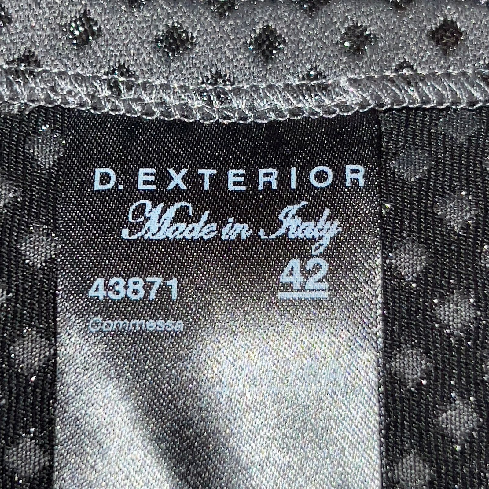 D.Exterior D Exterior Box Pleated Mini Skirt Woman EU 42 W30 Made Italy Size 30" / US 8 / IT 44 - 5 Thumbnail
