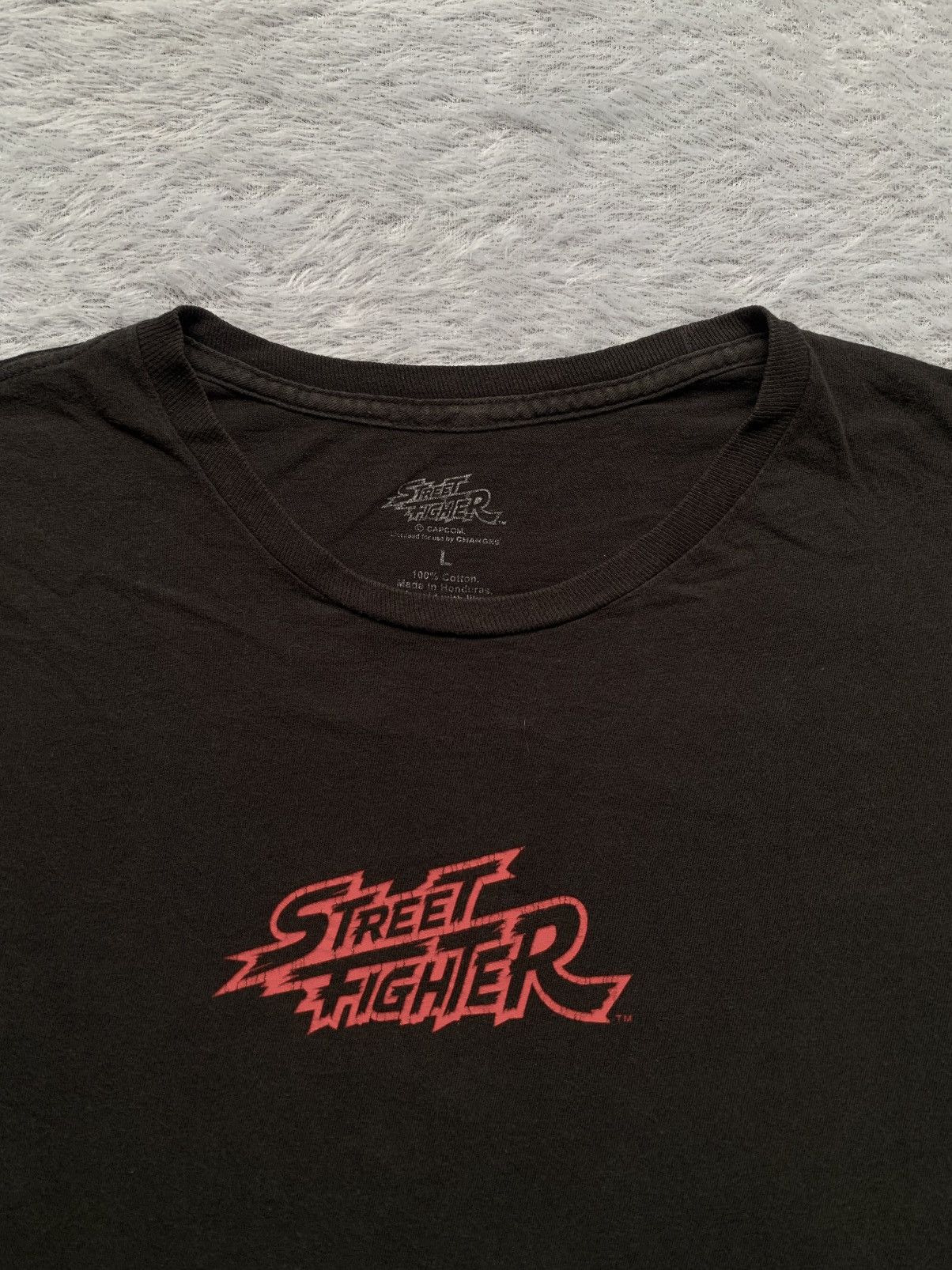 Street Fighter Vintage Capcom Ryu Hadoken licenced for usa by CHANGES Size US L / EU 52-54 / 3 - 4 Thumbnail