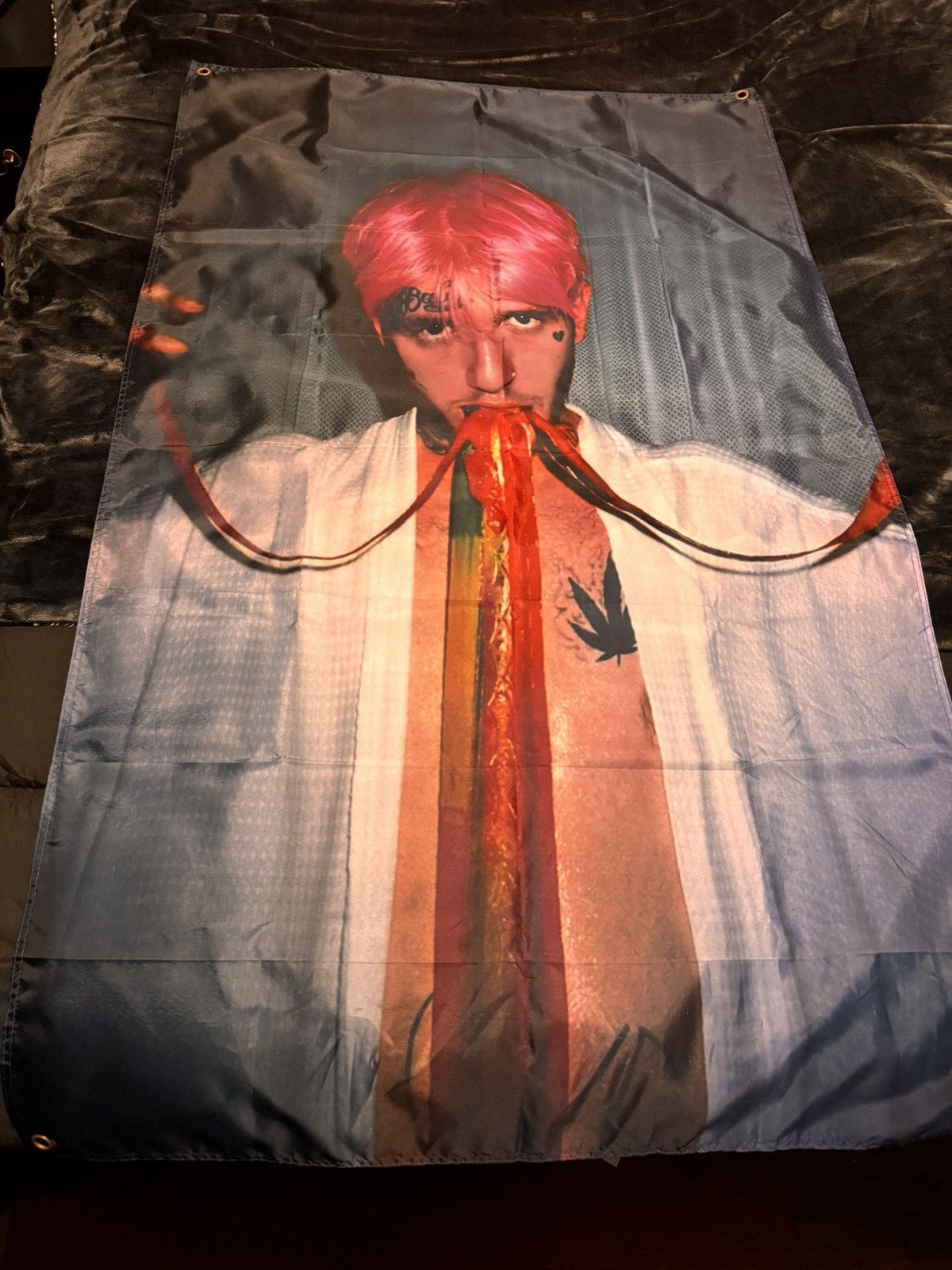 Lil Peep × Vintage Lil Peep Fruit Roll Up Flag RIP Size ONE SIZE - 1 Thumbnail