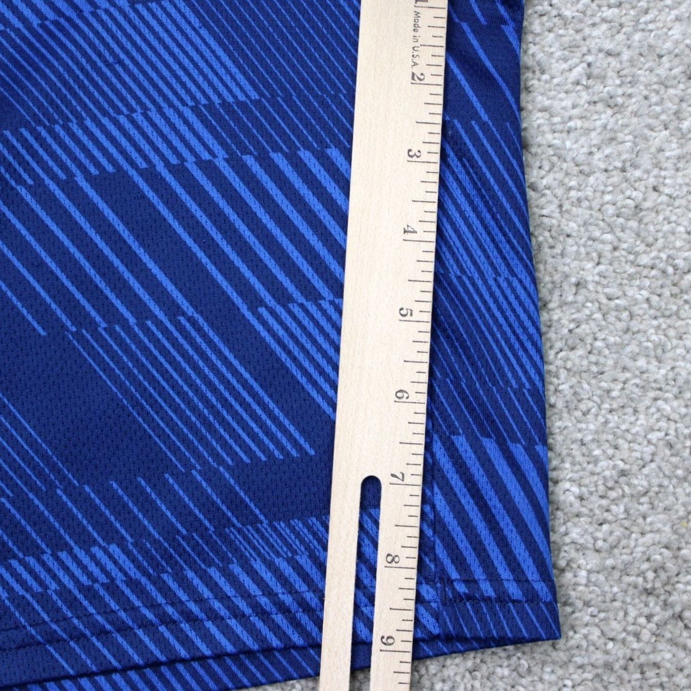 Under Armour Under Armour Mens Large Blue/Green 9" Inseam Shorts Athletic Gym Training Pockets Elastic Waist Polyester 100% Blended Fabric M Size US 33 - 4 Thumbnail