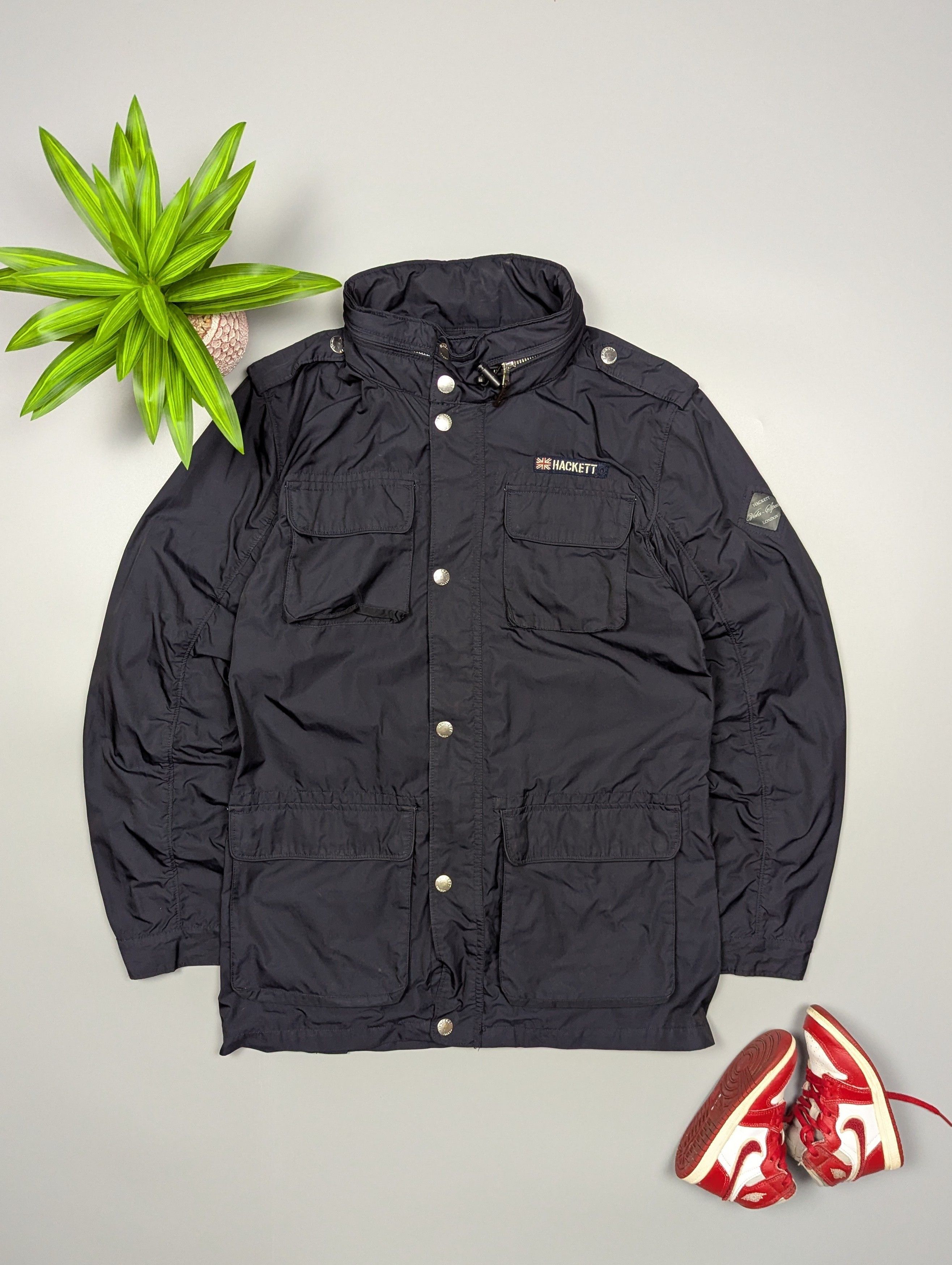 Hackett London Velospeed Jacket Men's XS/S Dark Navy