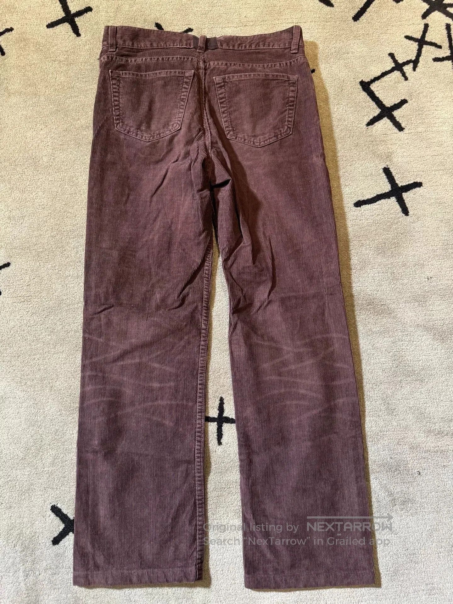 Helmut Lang vintage brown corduroy boot cut pants. Size US 30 / EU 46 - 6 Thumbnail