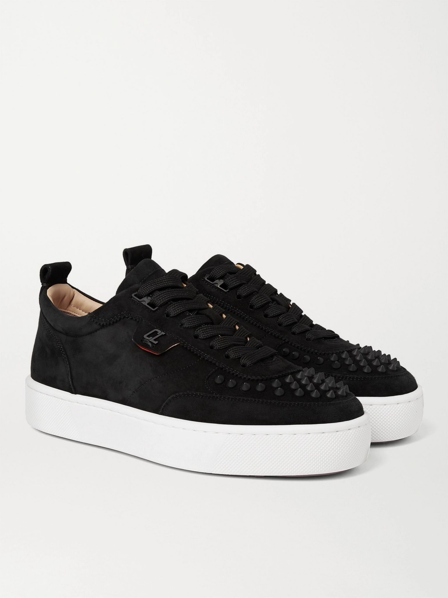 Christian Louboutin happyrui spikes black Size US 11 / EU 44 - 1 Thumbnail