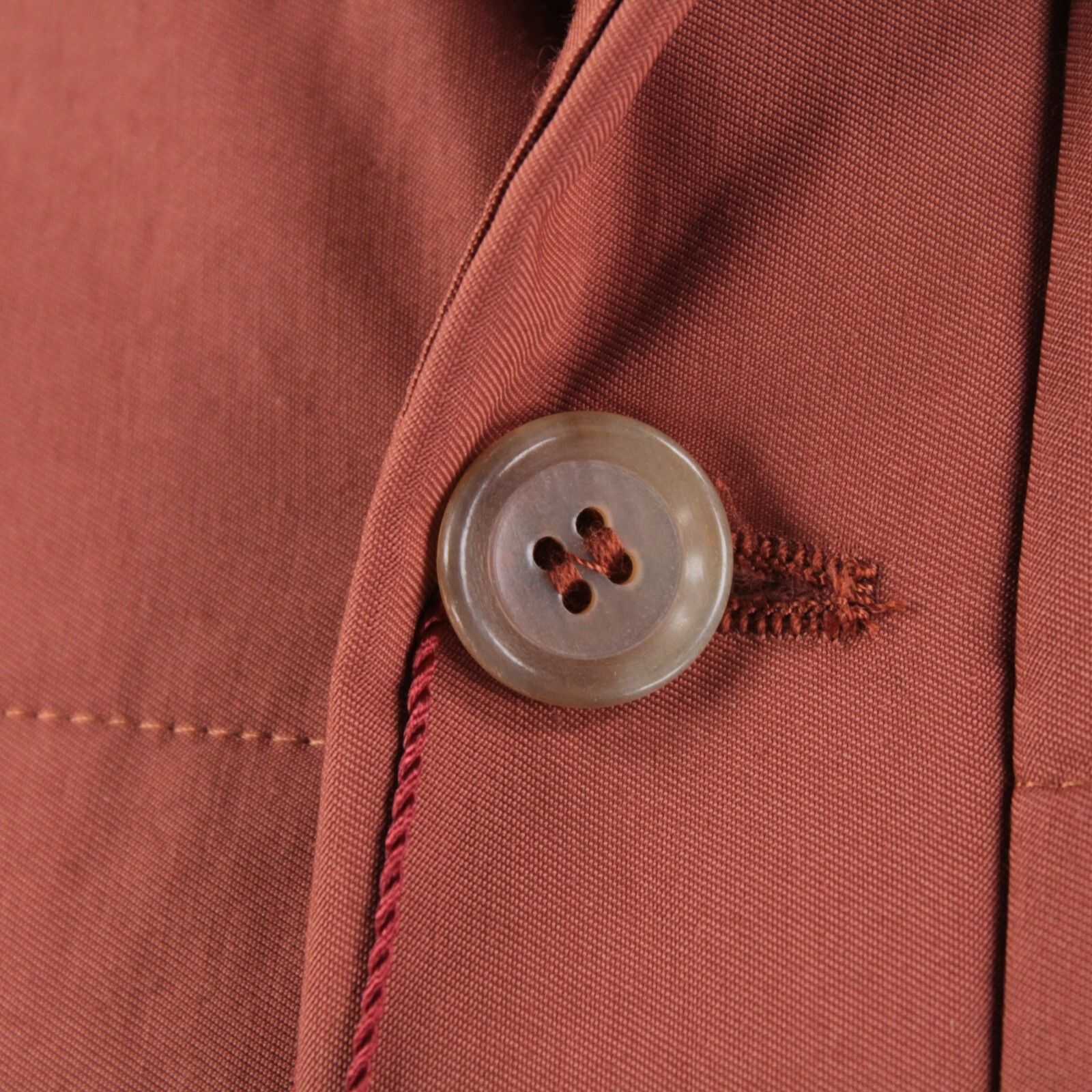Luciano Barbera Luciano Barbera Vest Size S US In Orange Cotton Blend Size US S / EU 44-46 / 1 - 2 Thumbnail