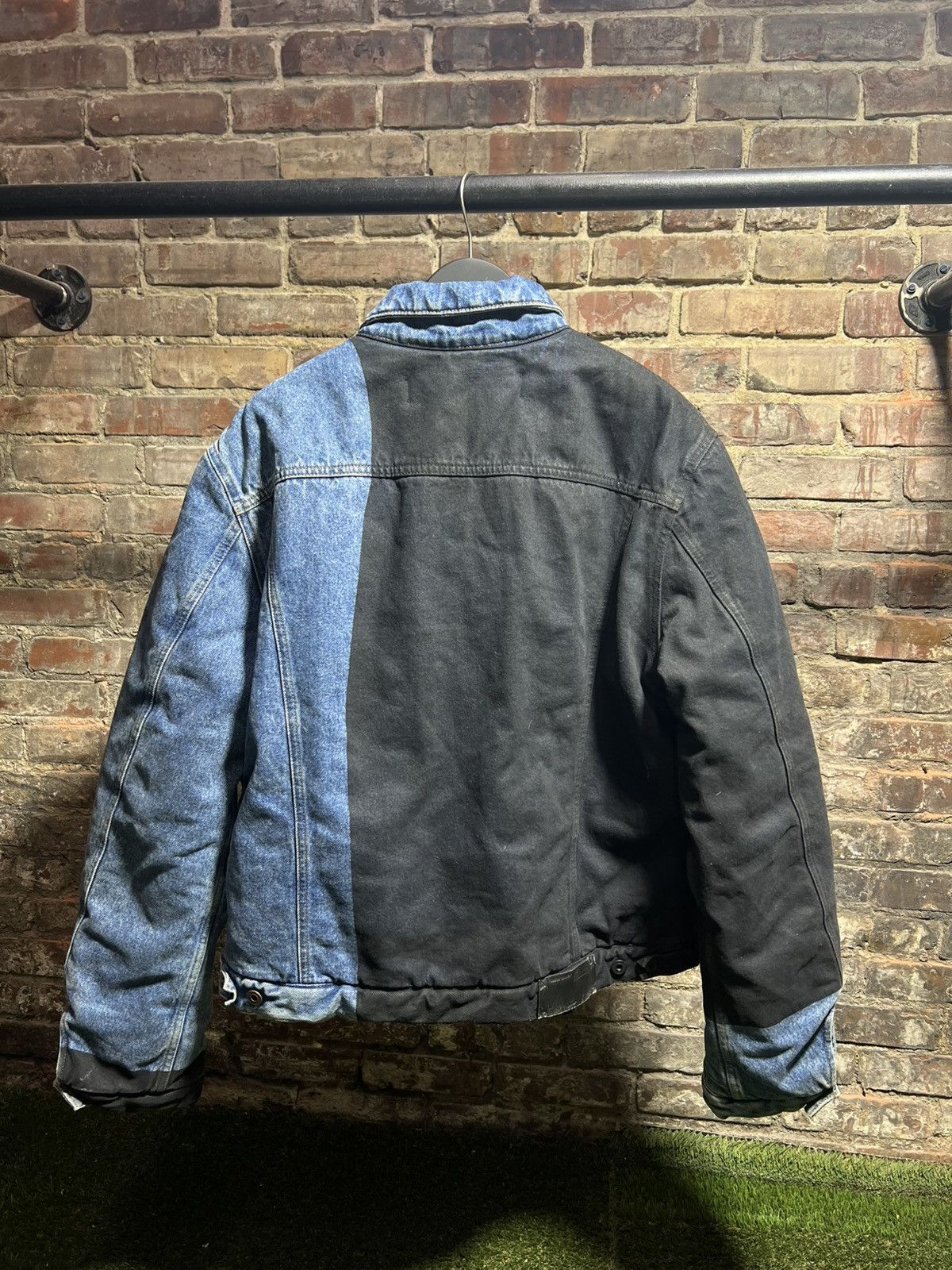 Off-White Off-White Insulated Denim Jacket Size US XL / EU 56 / 4 - 2 Thumbnail