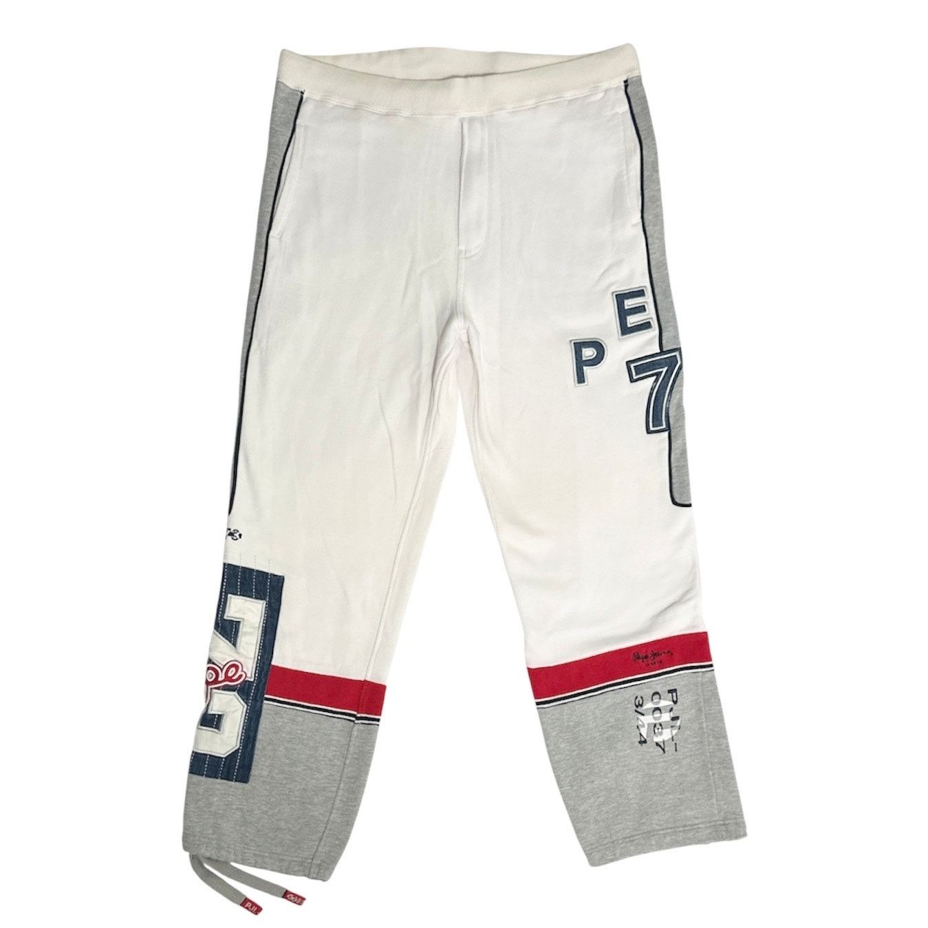Pepe Jeans Vintage Pepe Jeans Patchwork Sweatpants Size US 38 / EU 54 - 1 Thumbnail