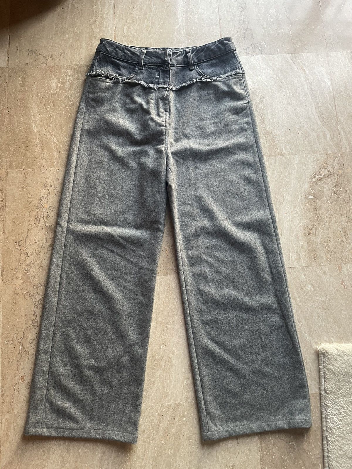 Givenchy Bi material givenchy pants Size US 28 / EU 44 - 1 Thumbnail