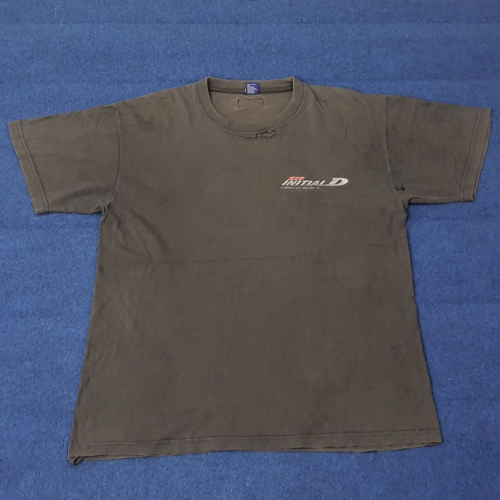 Japanese Brand Vintage Initial D Japan Motorsports Racing Tshirt C259N65 Size US L / EU 52-54 / 3 - 4 Thumbnail
