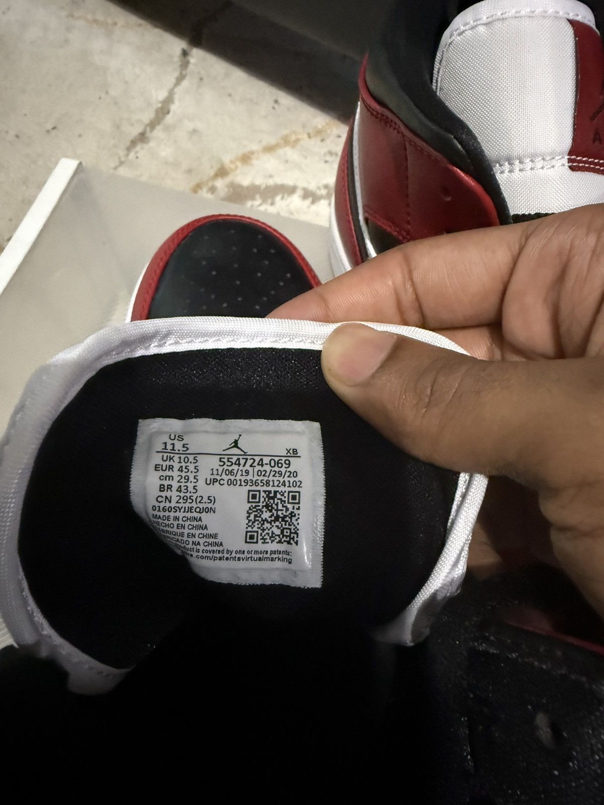 Jordan Brand Air Jordan 1 Size US 11.5 / EU 44-45 - 5 Thumbnail