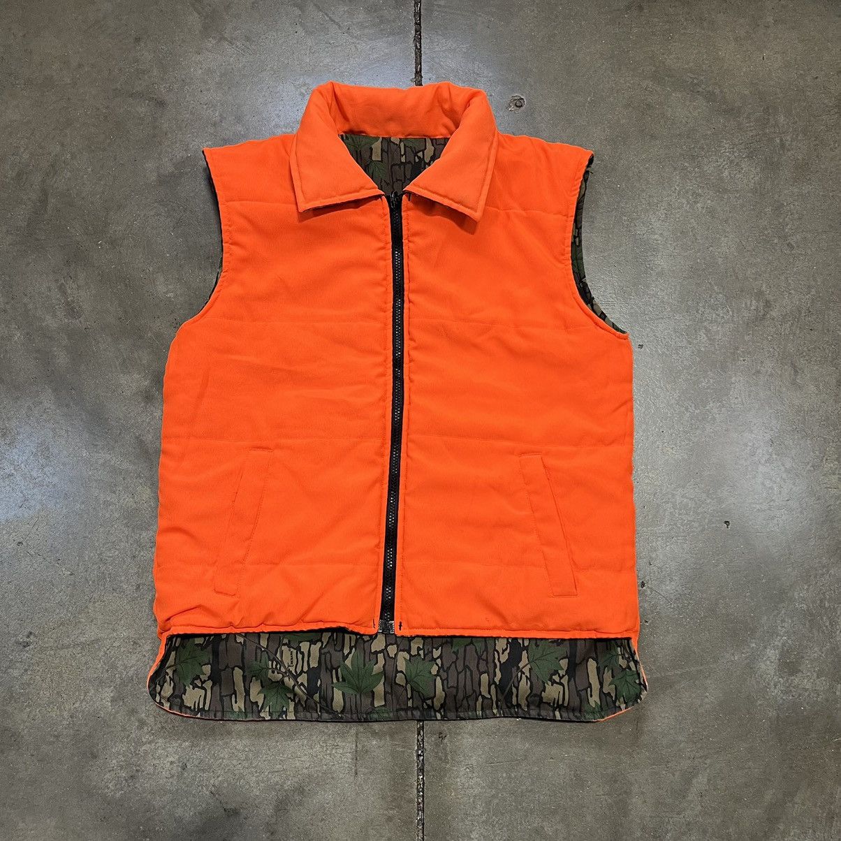 Vintage × Winchester Vintage 90s Winchester Camo Vest Trebark Reversible Hunting Size US S / EU 44-46 / 1 - 6 Thumbnail