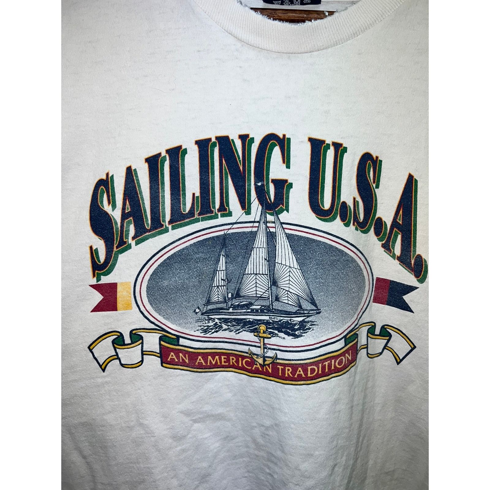 Jansport Vintage Sailing Shirt American Tradition Jansport Size US XXL / EU 58 / 5 - 2 Thumbnail