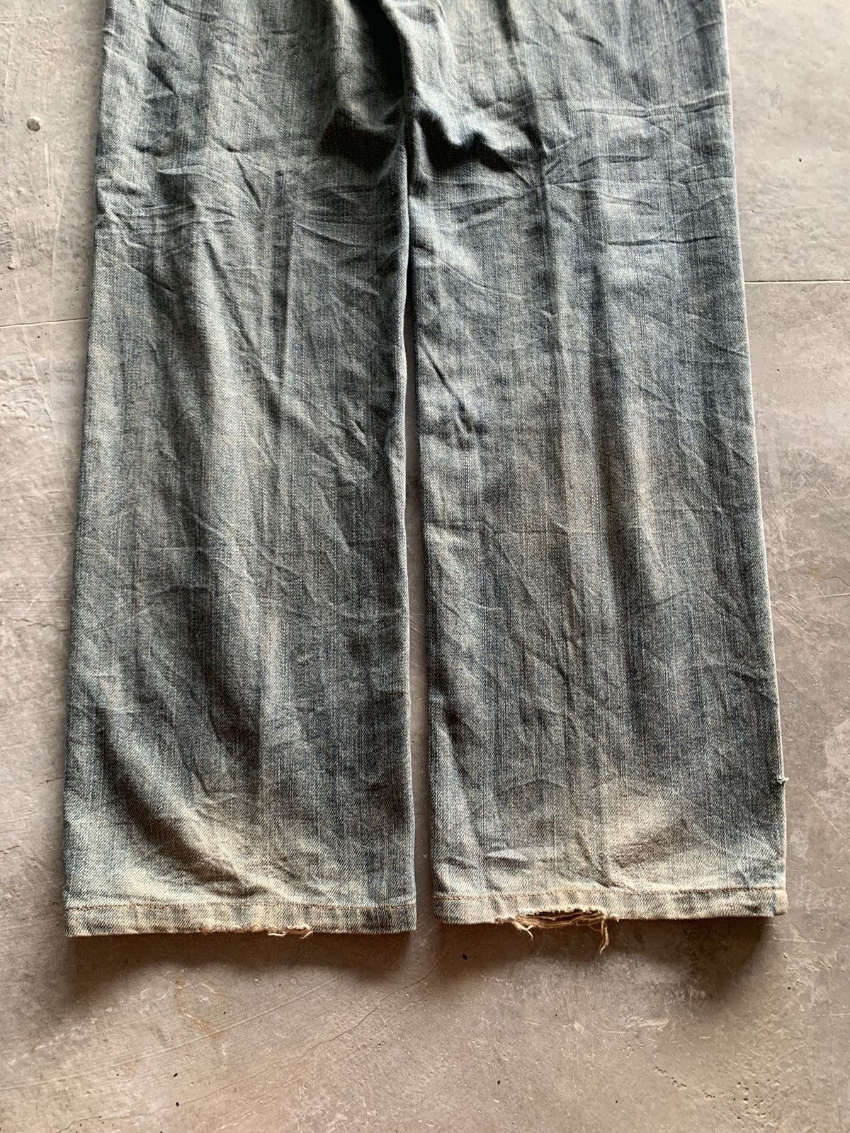 Edwin × Japanese Brand vintage rusty edwin 404 made in japan season fade Size US 32 / EU 48 - 14 Thumbnail