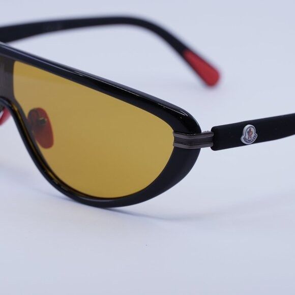 Moncler 🕶️ New Moncler ML0239 01E Black/Brown Sunglasses Size ONE SIZE - 5 Thumbnail
