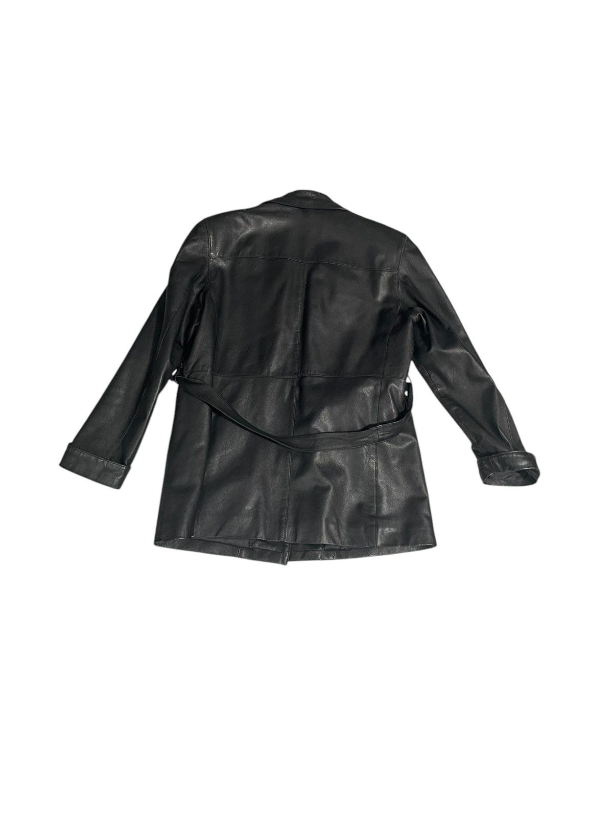 Genuine Leather × Vintage Leather jacket women Made in Italy Size L / US 10 / IT 46 - 2 Thumbnail