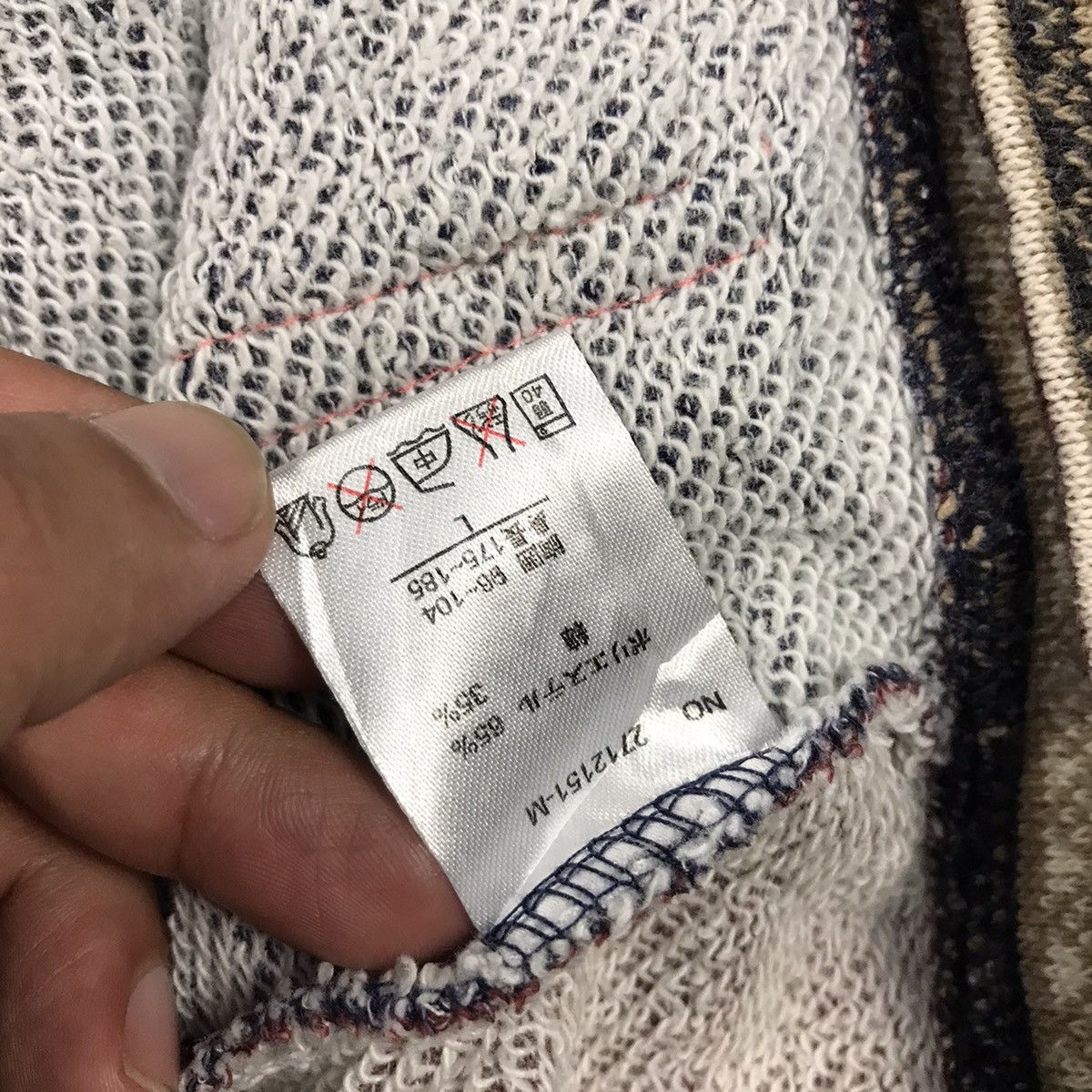 Designer × Japanese Brand CULTURA MIX MULTICOLOUR HOODIES PATCHWORK STYLE Size US M / EU 48-50 / 2 - 11 Thumbnail
