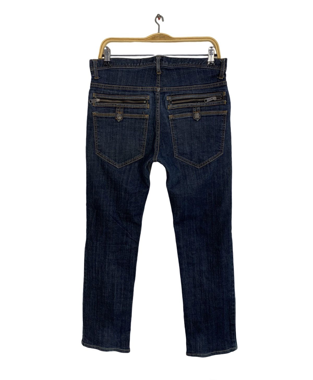 Japanese Brand × RAGEBLUE Hype Rageblue Dark Indigo Denim Jeans Zipper Back Pocket Size US 30 / EU 46 - 1 Thumbnail
