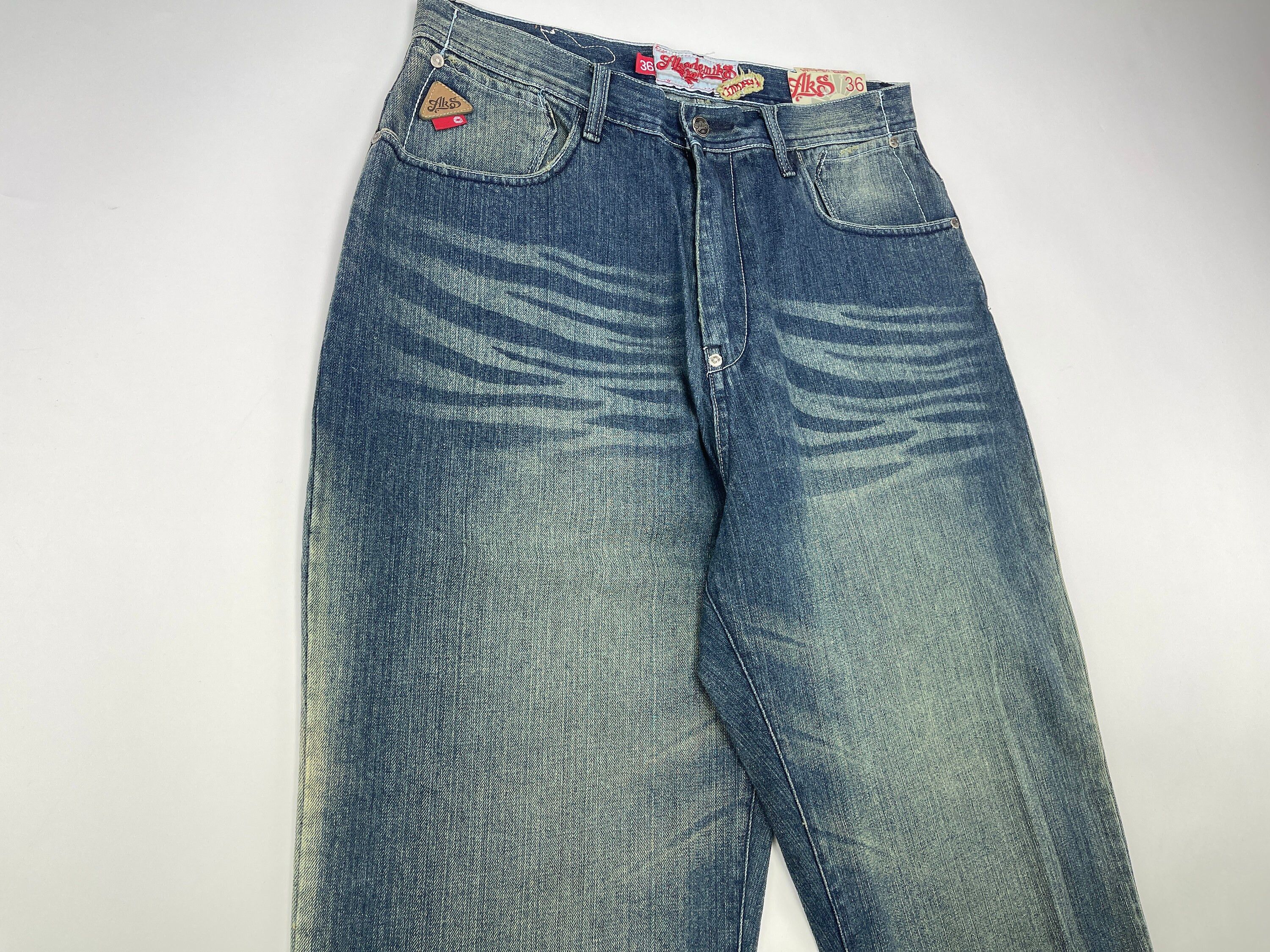 Akademiks Akademiks jeans, vintage, 90s hip hop, baggy jeans, 1990s 36 Size US 36 / EU 52 - 7 Thumbnail