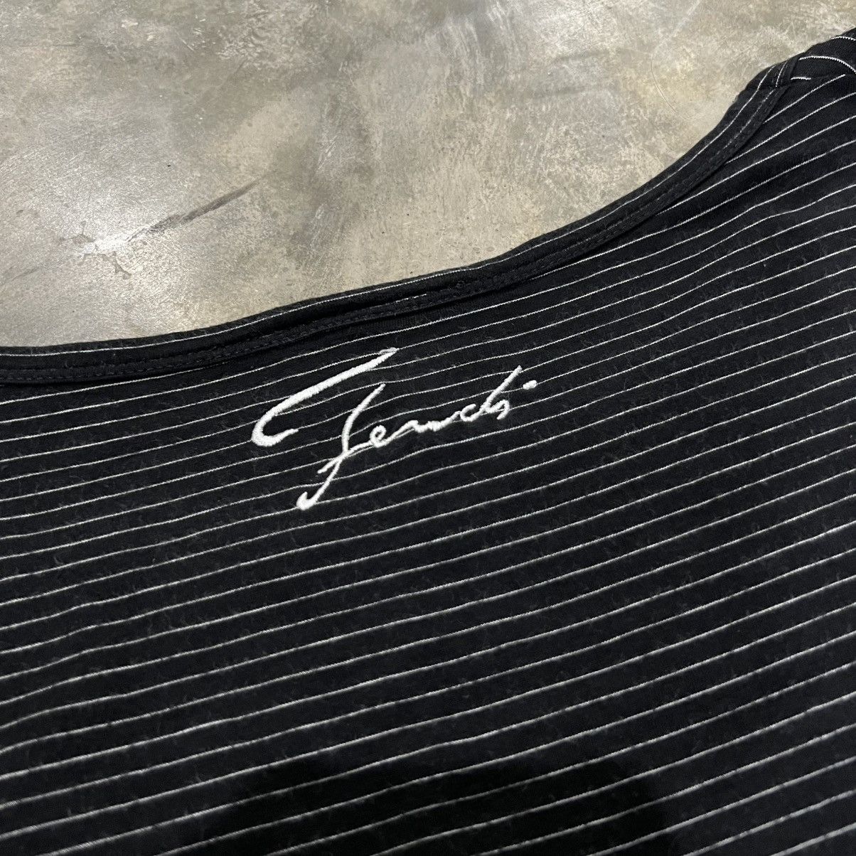 Fendi Fendi Stripe Long Sleeve Shirt Size S / US 4 / IT 40 - 3 Thumbnail