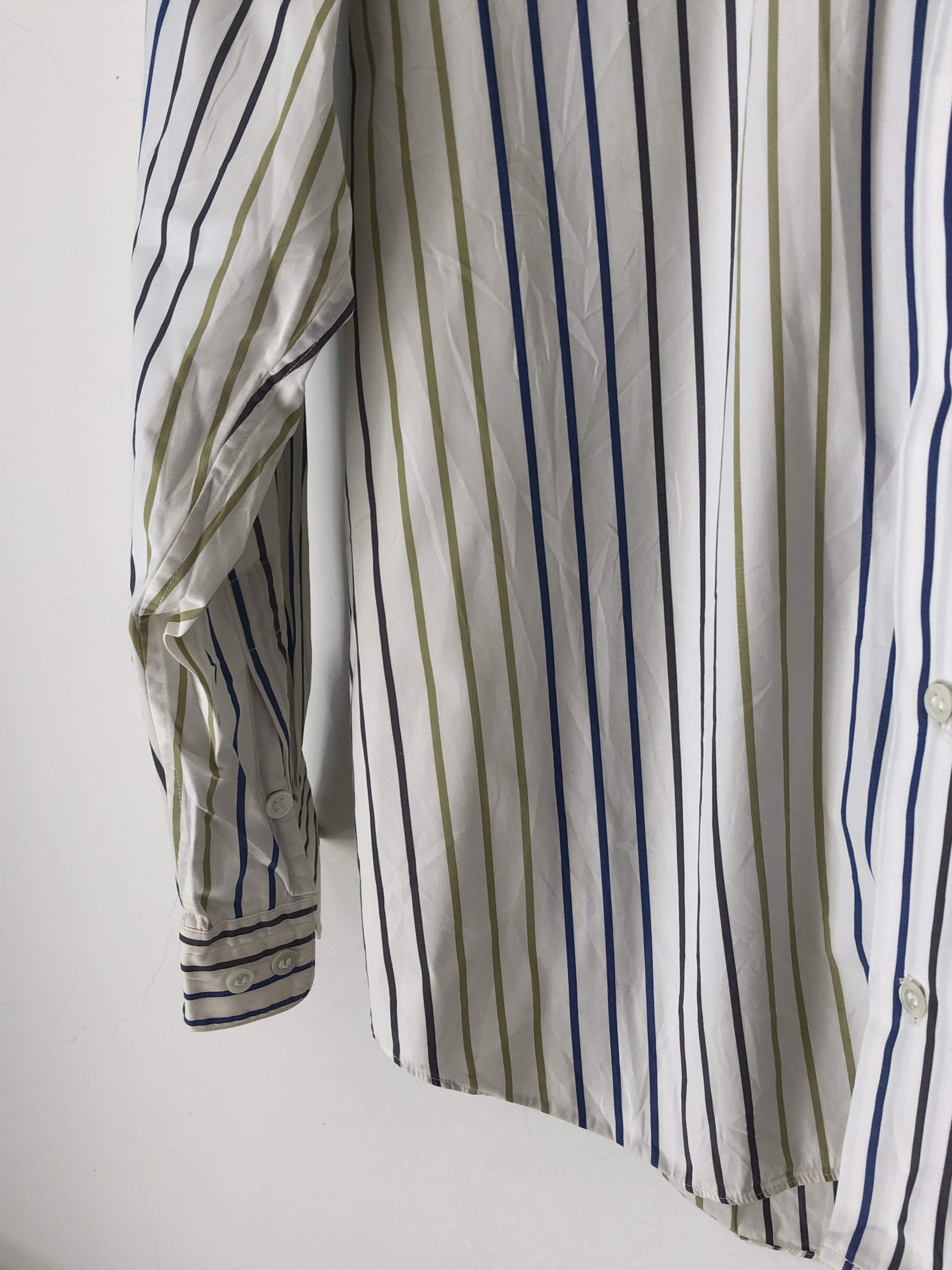 Issey Miyake colorful stripes shirt Size US M / EU 48-50 / 2 - 3 Thumbnail