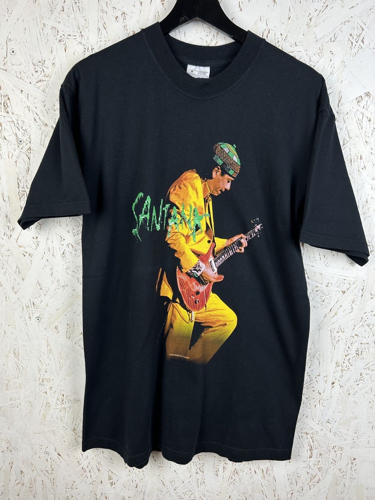 Band Tees Vintage 1999 Carlos Santana Supernatural 00 Tour T-Shirt Size US M / EU 48-50 / 2 - 1 Thumbnail