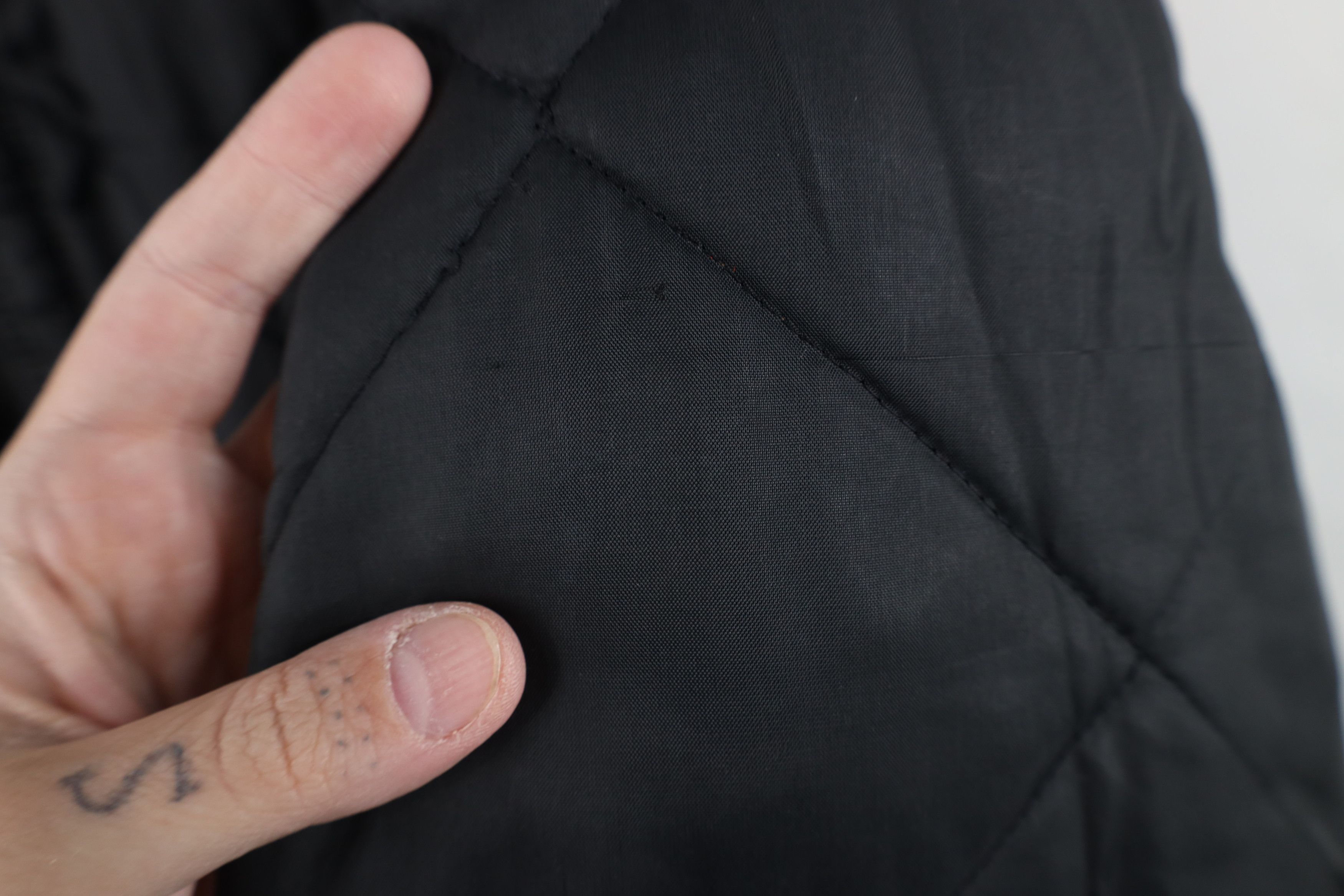 Vintage Vintage 70s Streetwear Mechanic Workwear Jacket Black Size US XXL / EU 58 / 5 - 9 Thumbnail