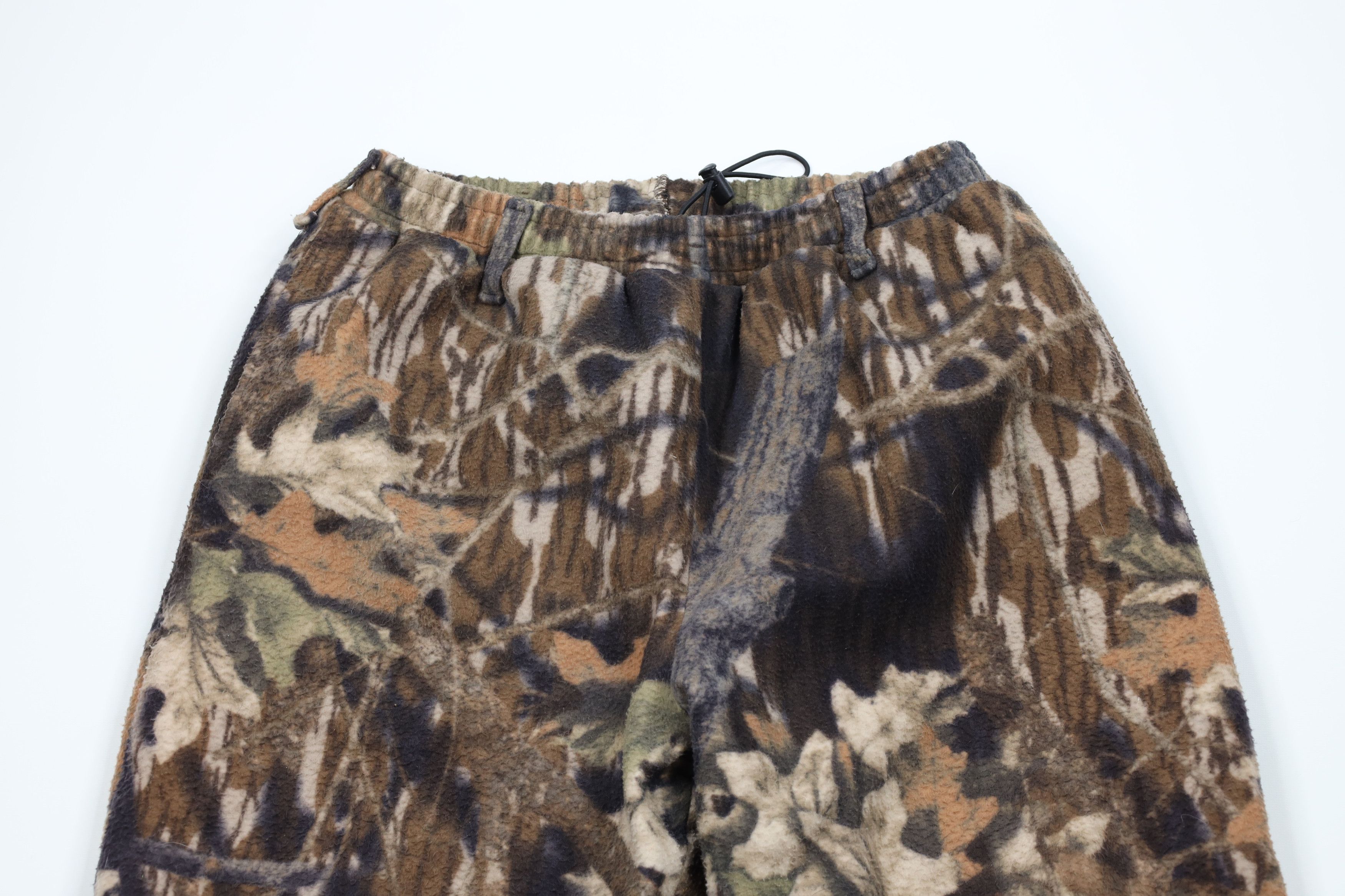 Cabelas Vintage 90s Cabelas Wide Leg Camouflage Fleece Pants USA Size US 36 / EU 52 - 2 Thumbnail