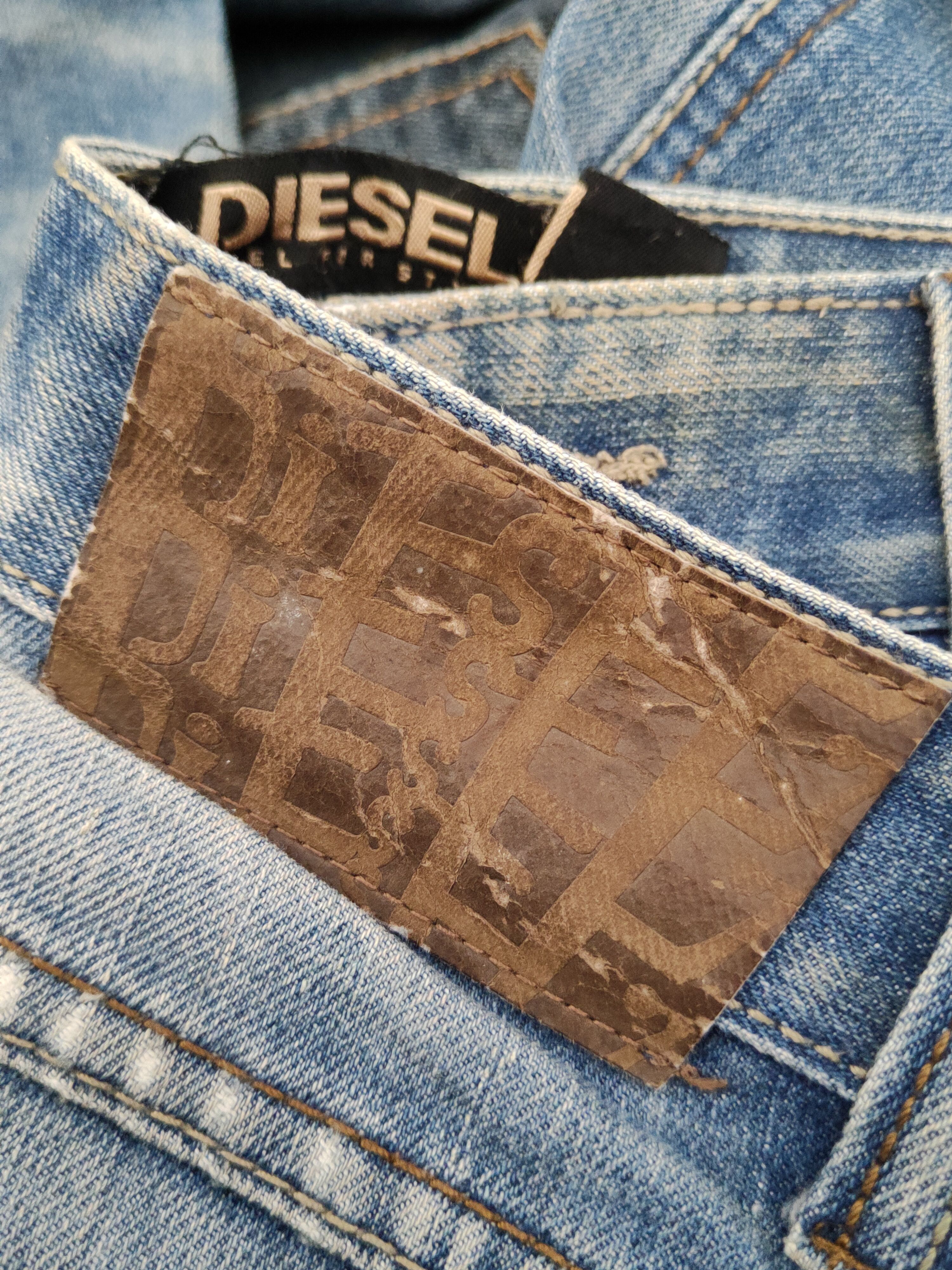 Diesel Diesel Blue Distressed Ripped denim Jeans #W1836 Size US 32 / EU 48 - 12 Thumbnail