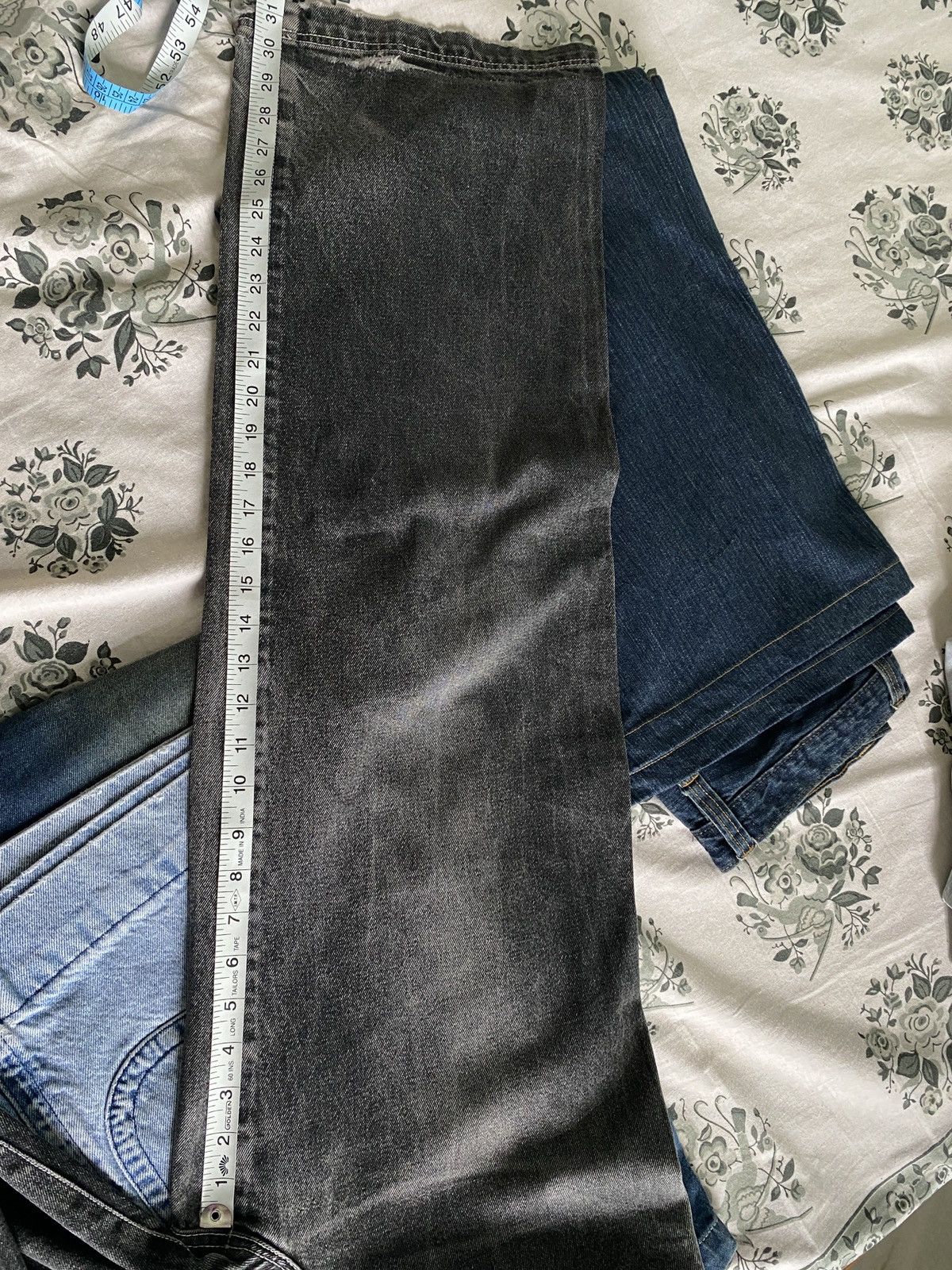 JNCO Y2K dragon Denim Size US 29 - 21 Thumbnail