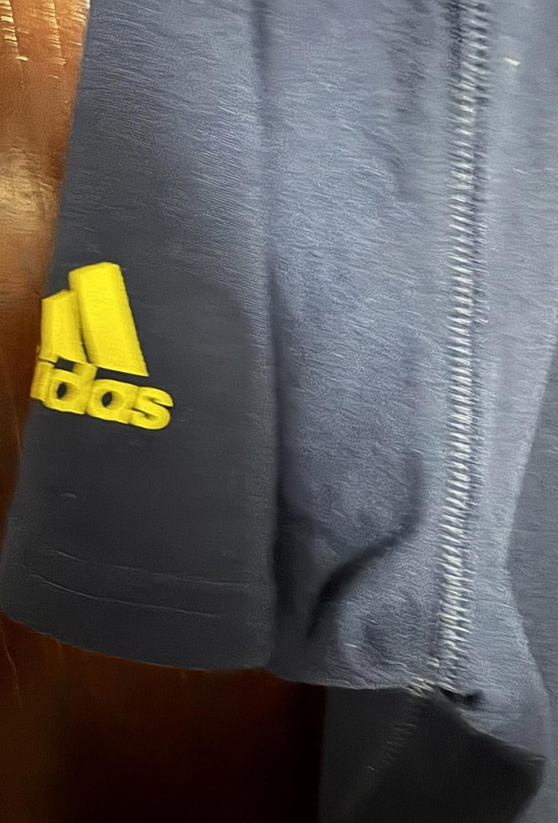 Adidas Colombia Soccer Adidas Tee Shirt Men's Size Large Blue Size ONE SIZE - 6 Thumbnail