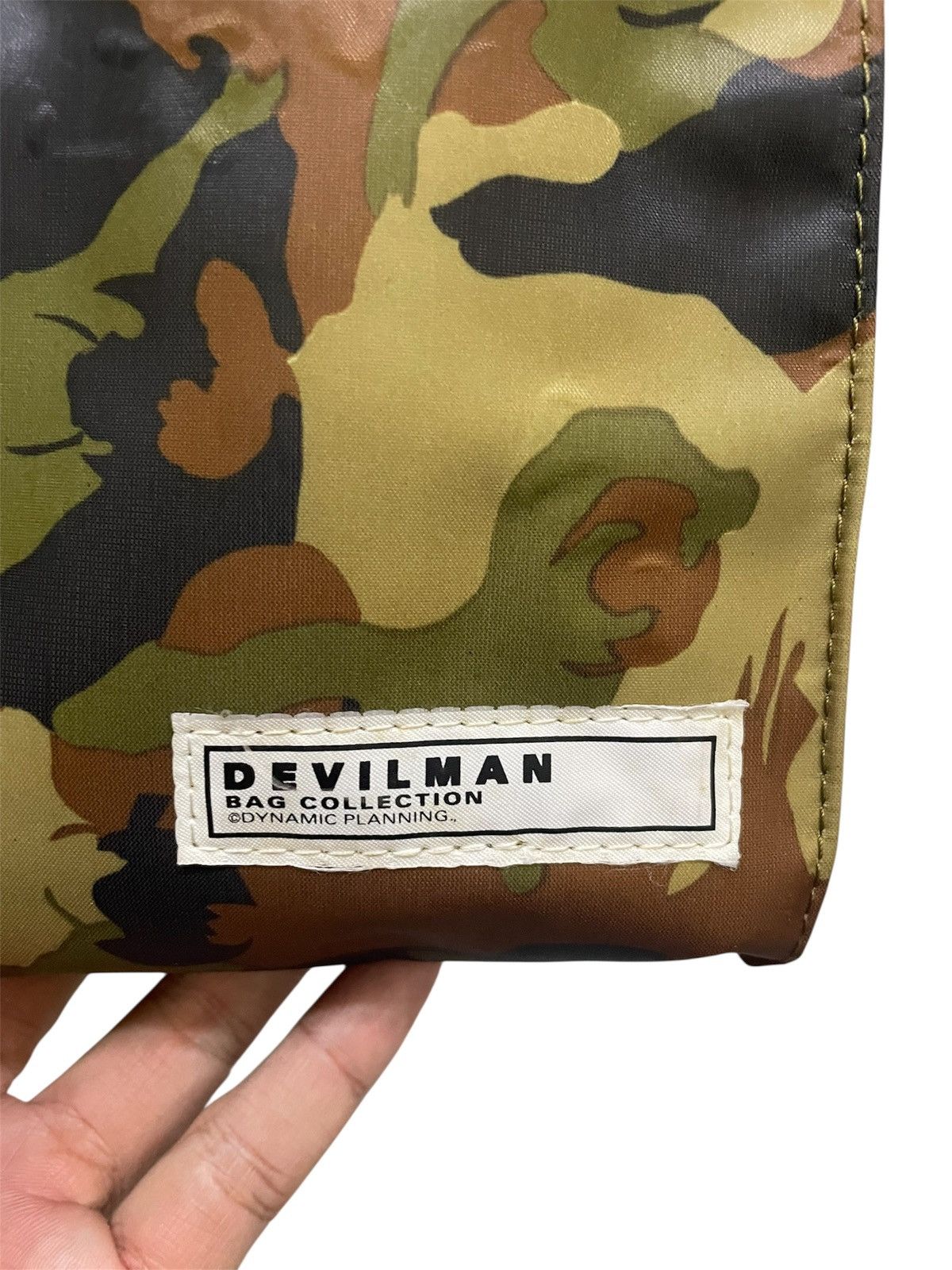 Anime × Vintage RARE 1999 Devilman x Banpresto Camo Tote Bag DEADSTOCK Size ONE SIZE - 5 Thumbnail