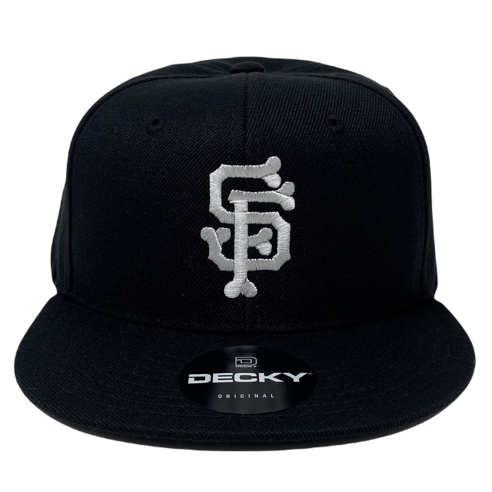 Other San Francisco Bones Snapback Hat All Black Size ONE SIZE - 3 Thumbnail