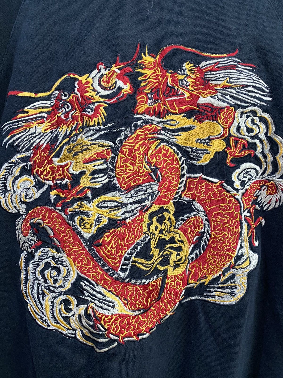 Japanese Brand × Vintage 🔥Rare Sukajan Embroidery Dragon Size US XL / EU 56 / 4 - 3 Thumbnail