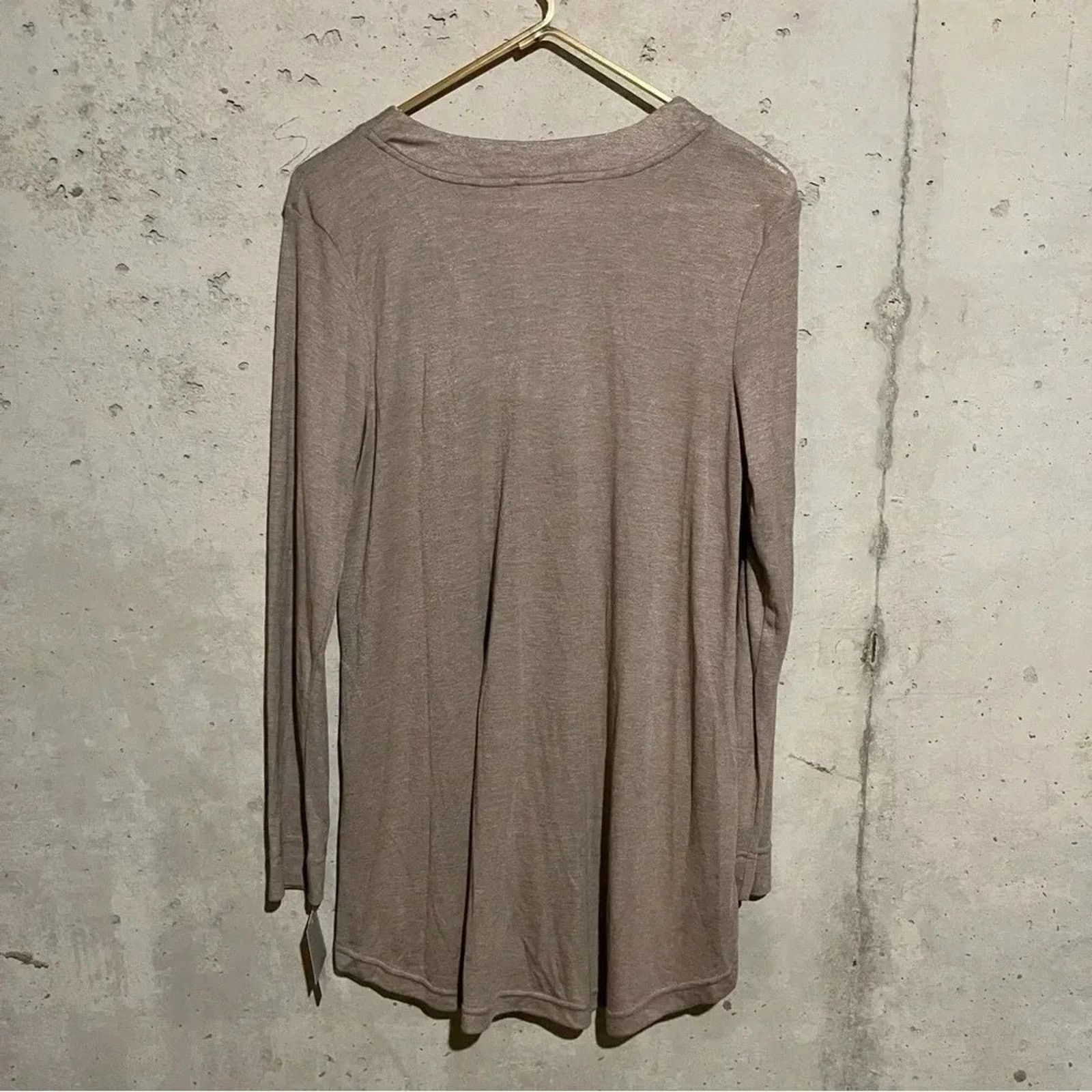 Other NWT Natori Speckled Interlock Long Sleeve Top SZ M Size ONE SIZE - 6 Thumbnail