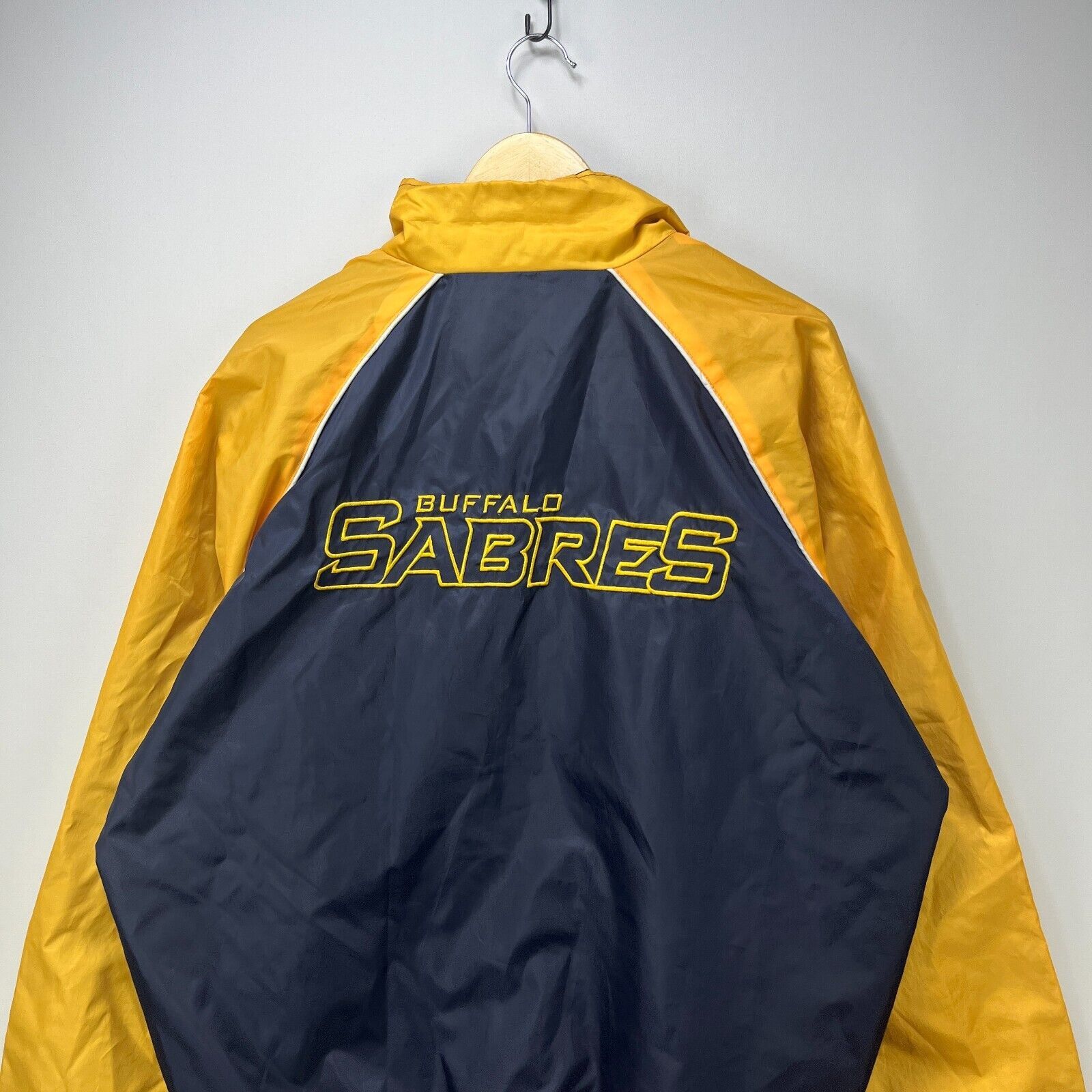 NHL × Vintage Vintage '90s Buffalo Sabres NHL Windbreaker Jacket XL Size US XL / EU 56 / 4 - 6 Thumbnail
