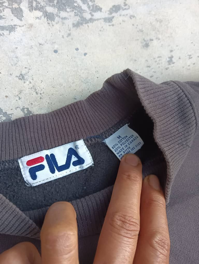 Fila × Vintage Vintage fila sweatshirt trashed faded Size US L / EU 52-54 / 3 - 2 Thumbnail
