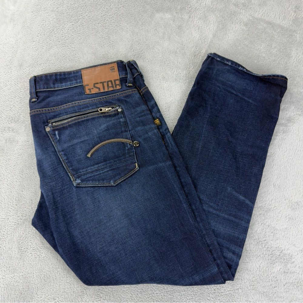 G-Star G-Star Men's Sz 42x31 Attacc Low Straight Leg Jeans Button Size US 42 / EU 58 - 1 Thumbnail