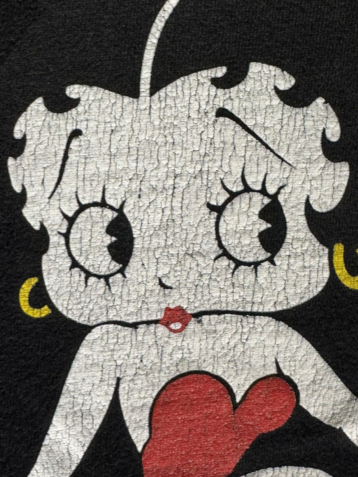 Supreme Supreme Betty Boop Distressed Cracking Black SS 16 Medium Size US M / EU 48-50 / 2 - 3 Thumbnail