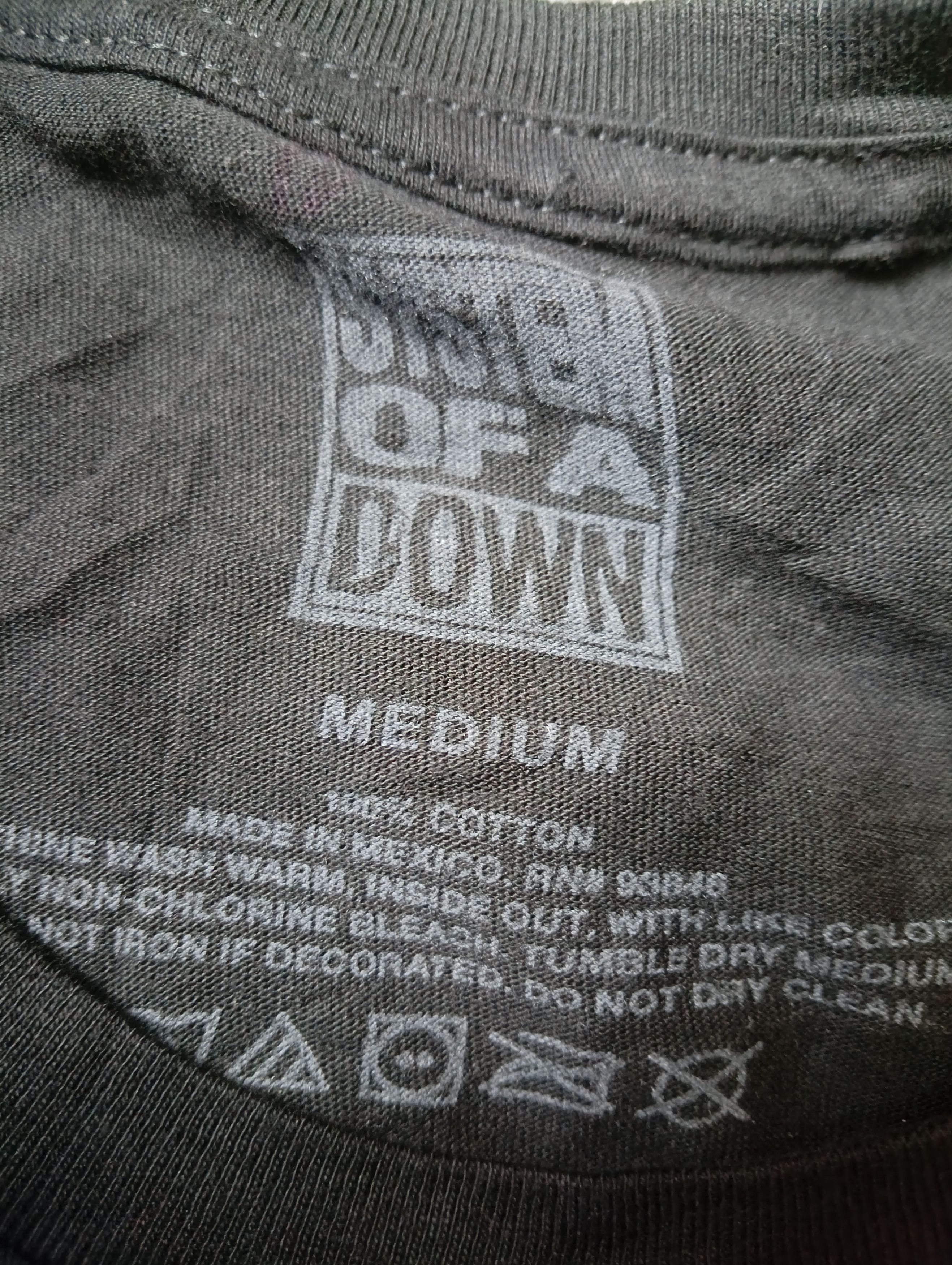 Band Tees System of a down Size US M / EU 48-50 / 2 - 2 Thumbnail