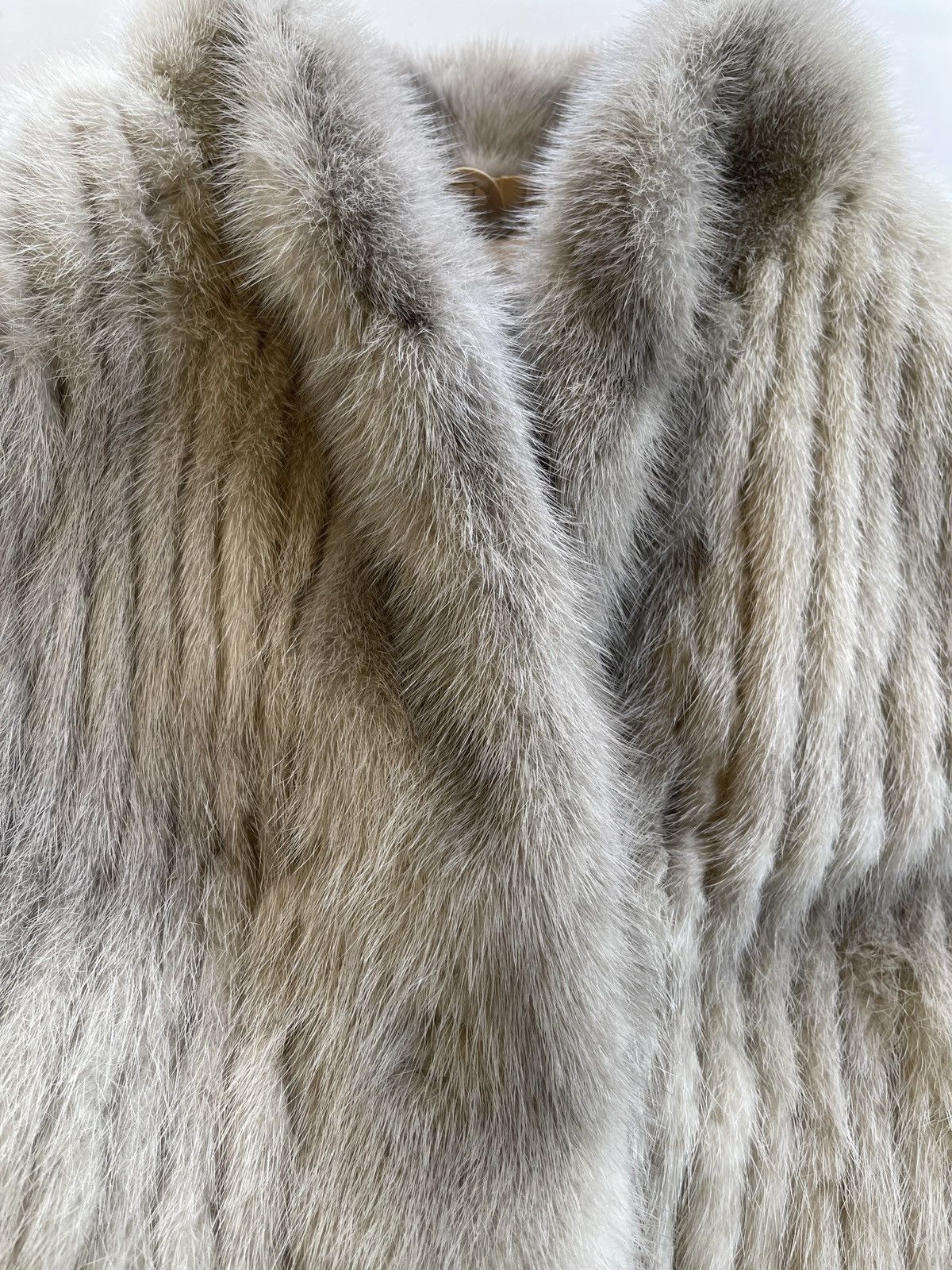 Vintage Fiancesse Real Mink Fur Jacket Size S / US 4 / IT 40 - 3 Thumbnail