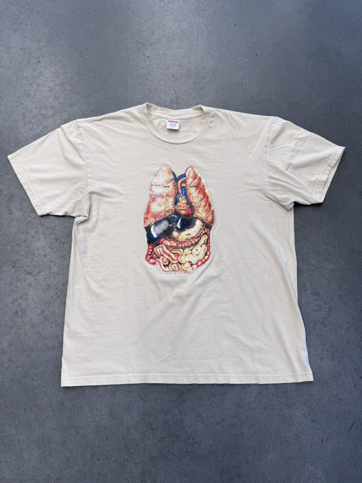Supreme FW18 Supreme Guts Tee Size US L / EU 52-54 / 3 - 1 Thumbnail