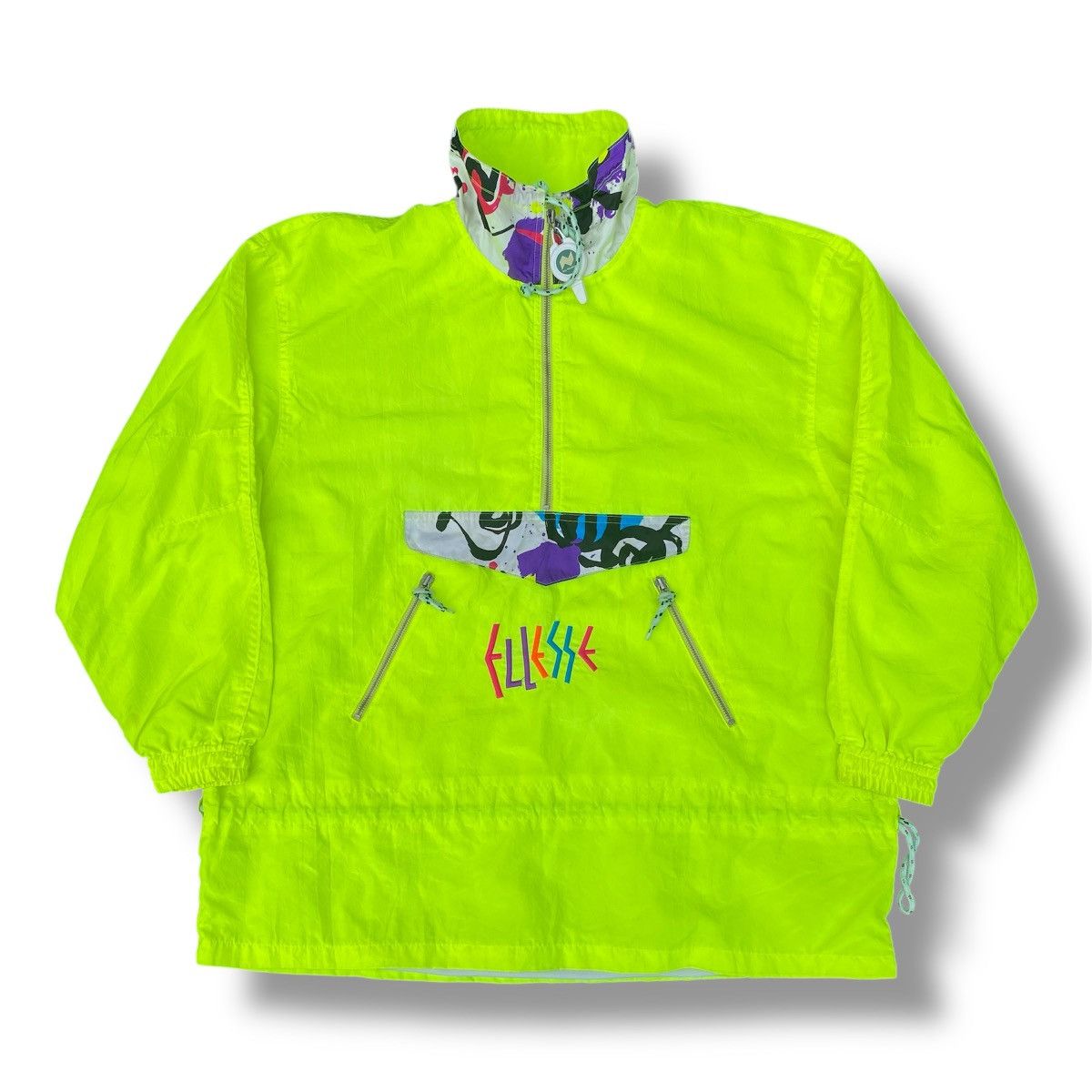 Ellesse Vintage 90s Ellesse Anorak Light Jacket. #F6 Size US L / EU 52-54 / 3 - 1 Thumbnail