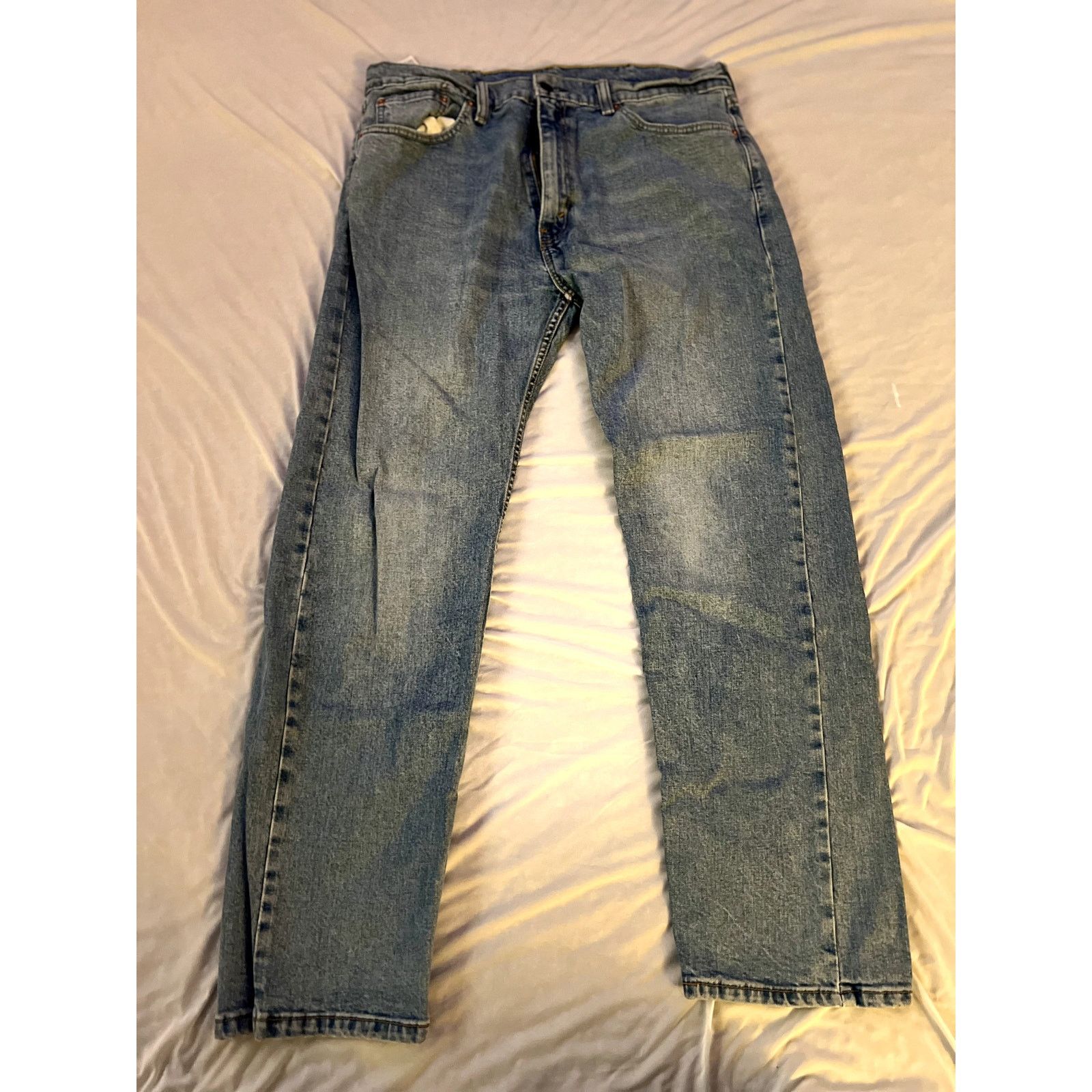 Levi's Levi's 505 Men's Blue Jeans W38 L32 Straight Leg Vintage Size US 38 / EU 54 - 2 Thumbnail