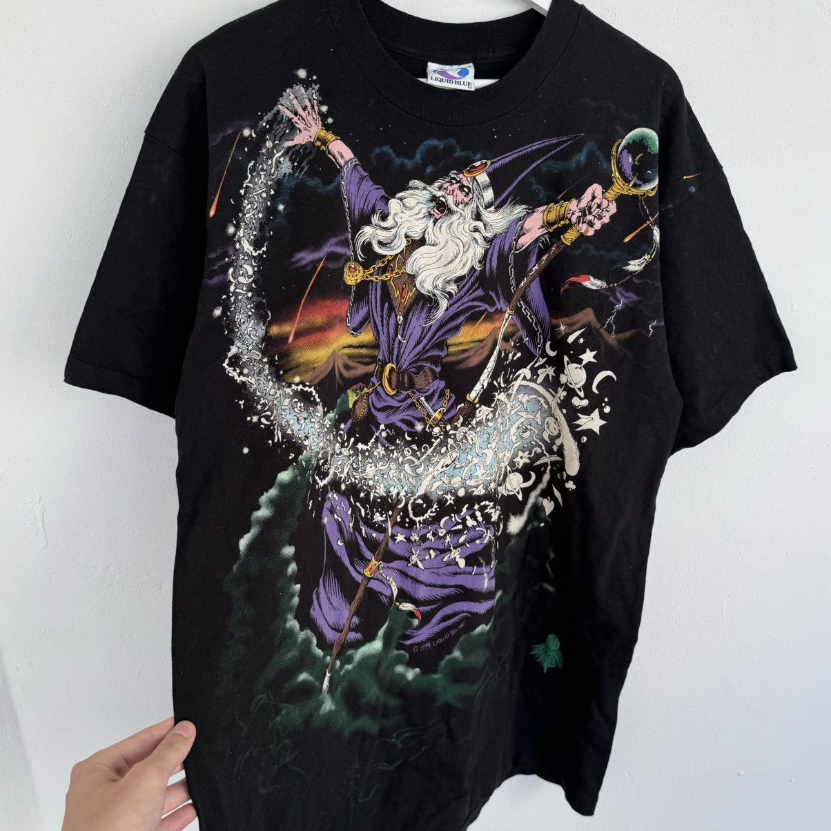 Liquid Blue × Vintage Liquid Blue T-Shirt 1994 Rare Size US XL / EU 56 / 4 - 3 Thumbnail