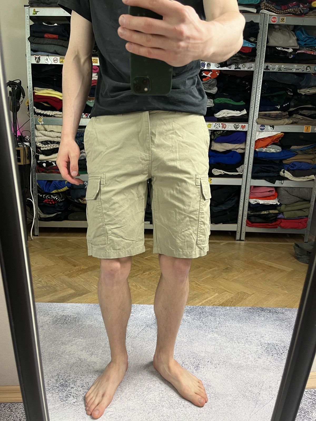 Dickies Crazy Vintage Y2K Dickies Cargo Shorts Baggy Workwear Skater Size US 30 / EU 46 - 3 Thumbnail