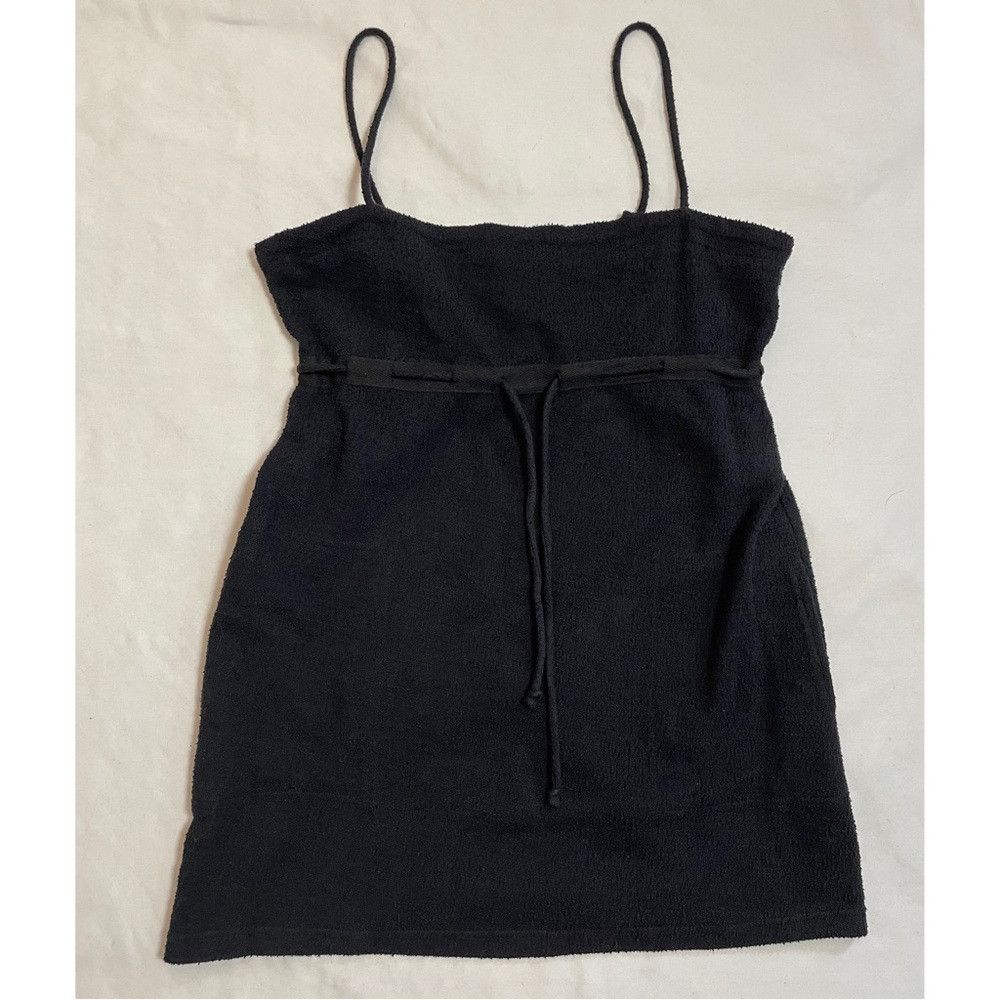 Free People NWT New Free People FP Beach Black Cotton Mini Dress Size M Size M / US 6-8 / IT 42-44 - 6 Thumbnail