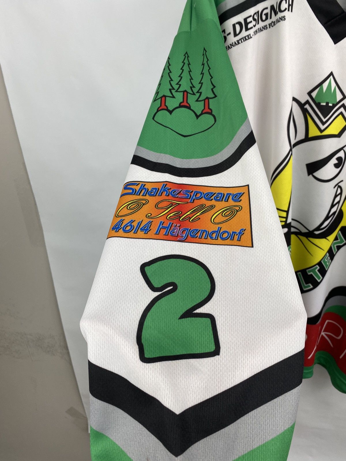 NHL 🇨🇭 Vintage EHC Olten Switzerland NHL Jersey Rare Retro Y2K Size US XL / EU 56 / 4 - 8 Thumbnail