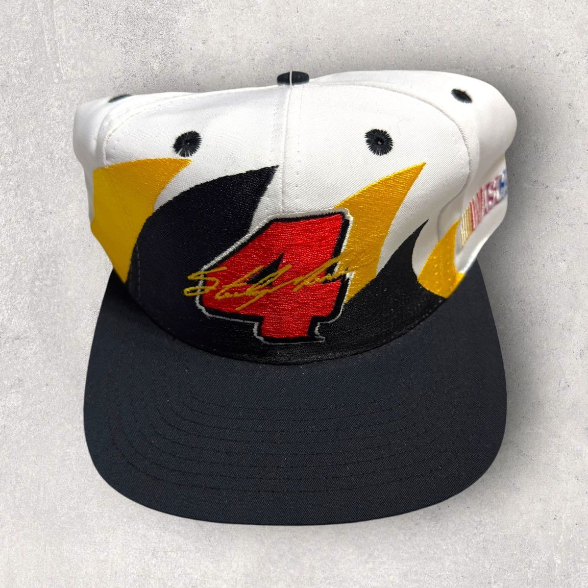 Vintage NASCAR Sterling Marlin Kodak Sharktooth hat